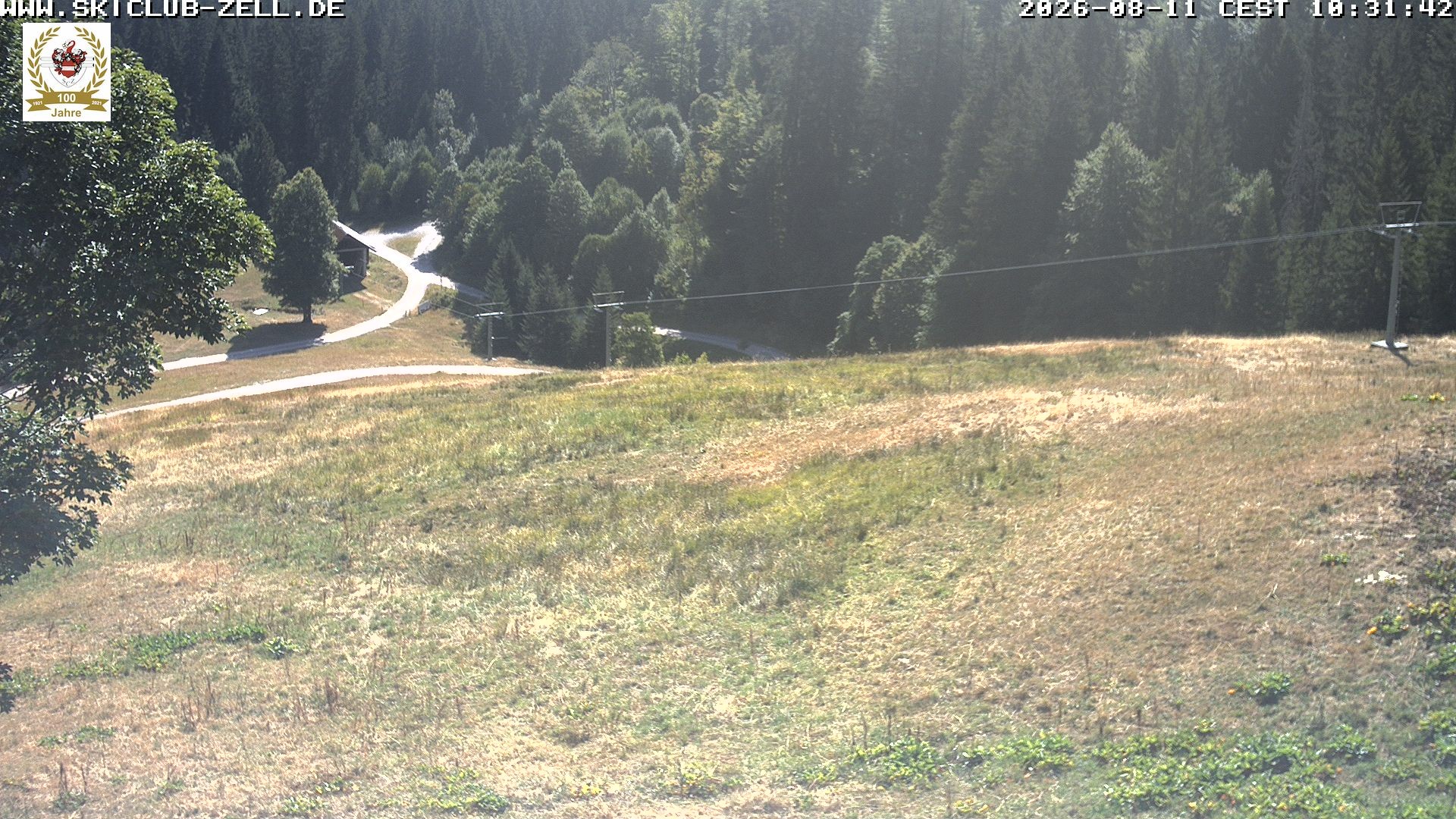Archiv Foto Webcam St Blasien Menzenschwand Zeller Skihütte