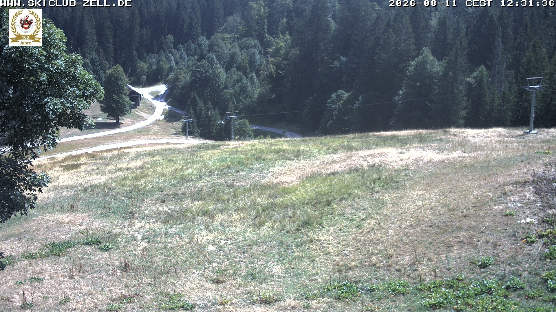 Archiv Foto Webcam St Blasien Menzenschwand Zeller Skihütte