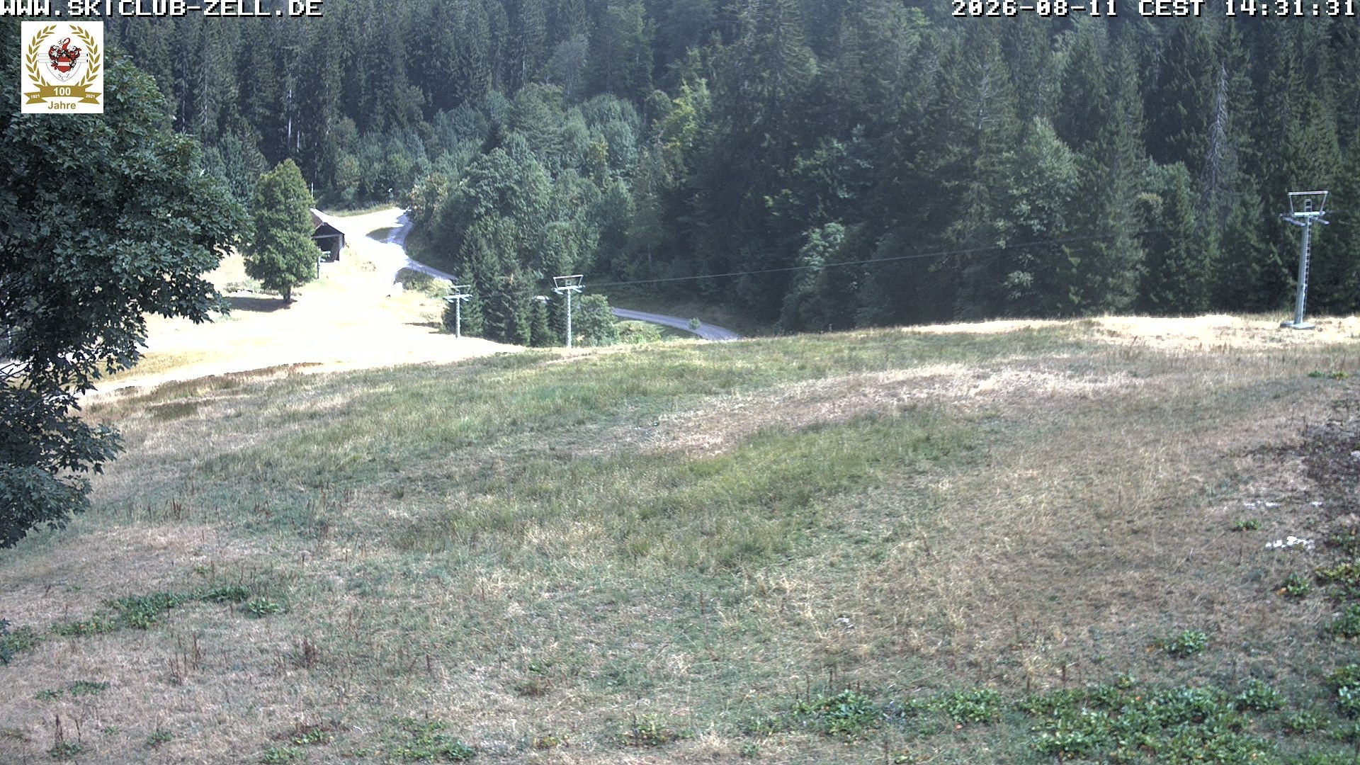 Archiv Foto Webcam St Blasien Menzenschwand Zeller Skihütte