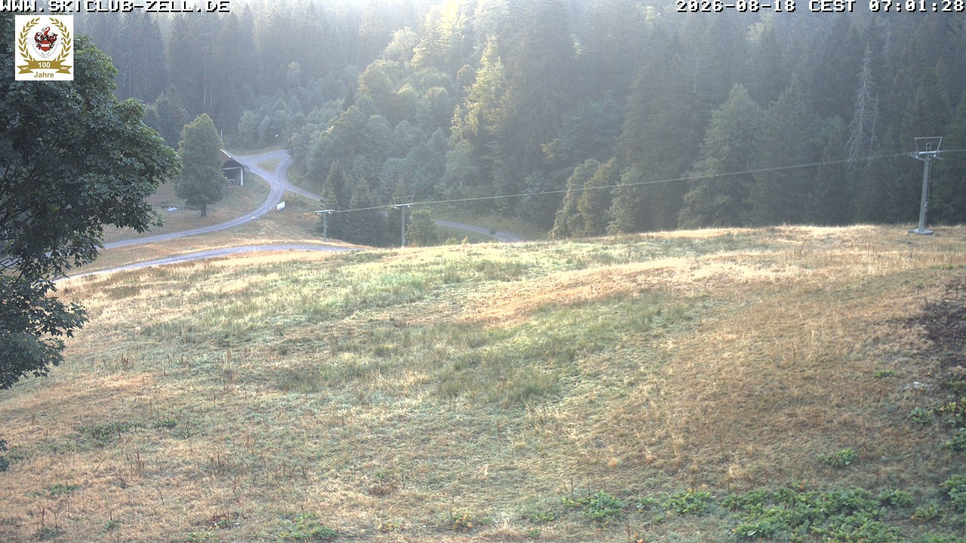 Archiv Foto Webcam St Blasien Menzenschwand Zeller Skihütte
