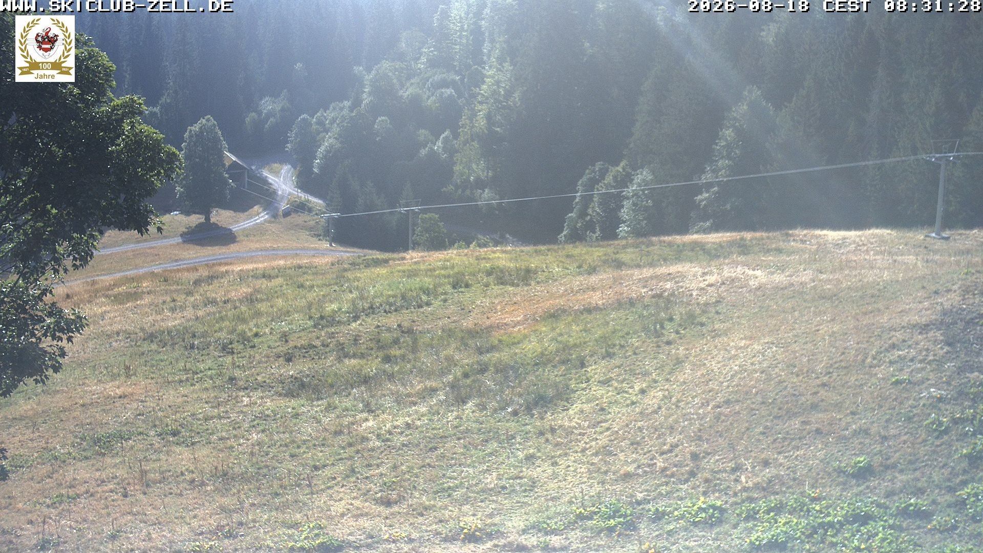 Archiv Foto Webcam St Blasien Menzenschwand Zeller Skihütte