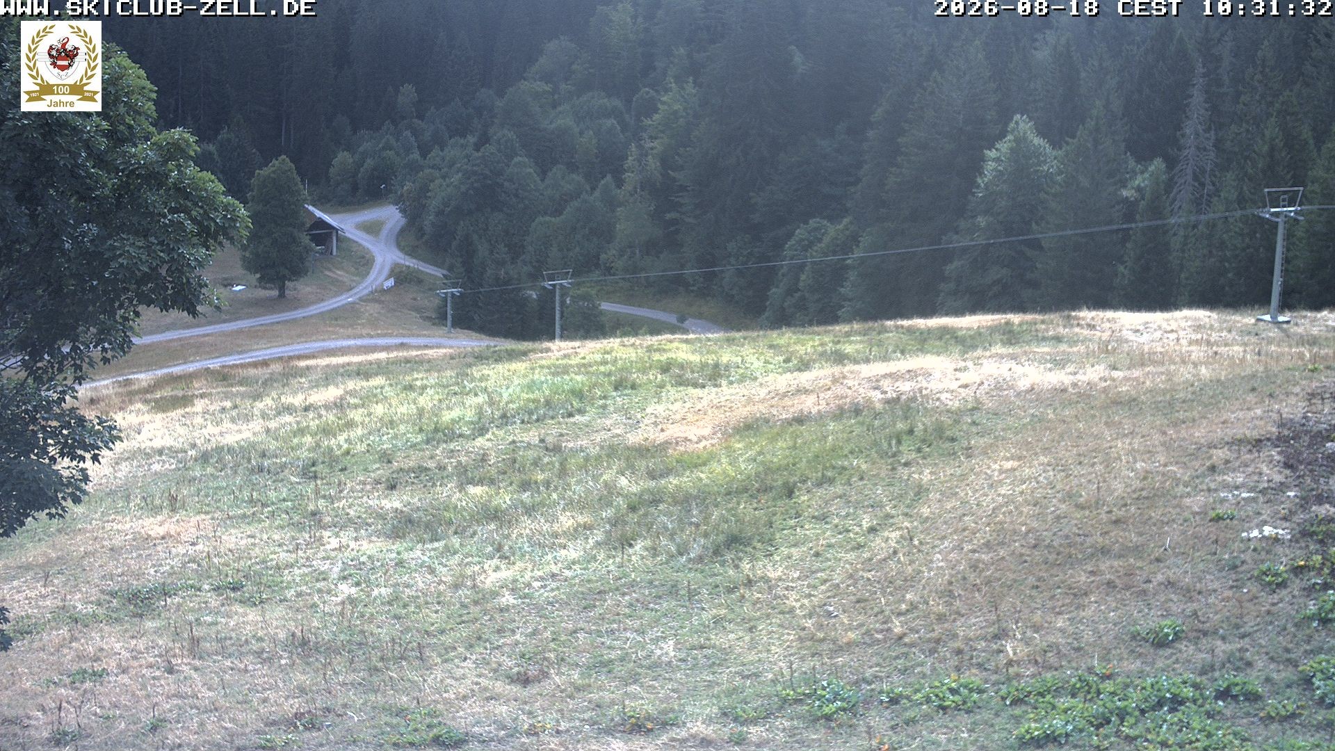 Archiv Foto Webcam St Blasien Menzenschwand Zeller Skihütte