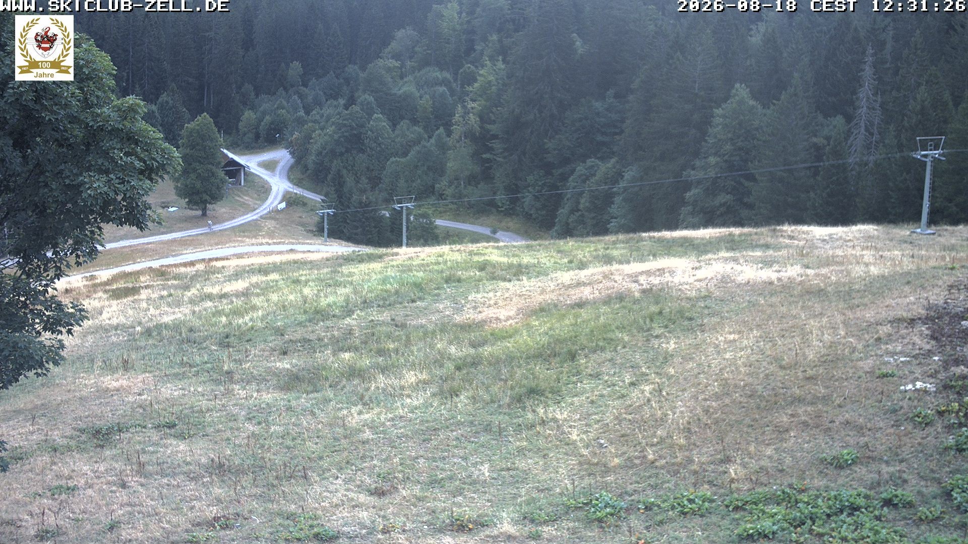 Archiv Foto Webcam St Blasien Menzenschwand Zeller Skihütte