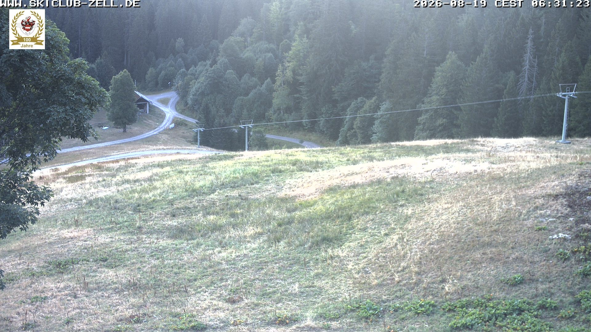 Archiv Foto Webcam St Blasien Menzenschwand Zeller Skihütte
