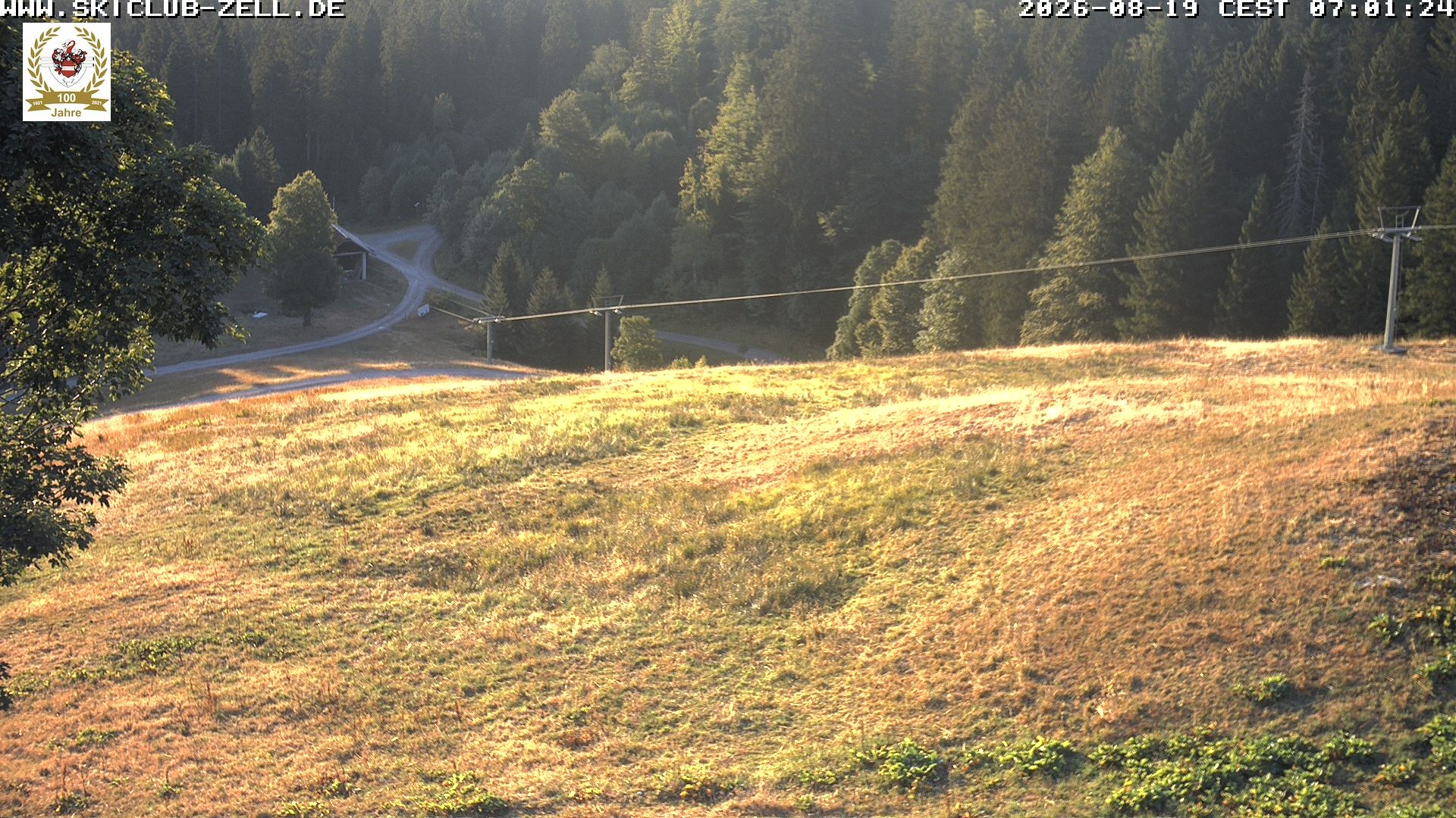 Archiv Foto Webcam St Blasien Menzenschwand Zeller Skihütte