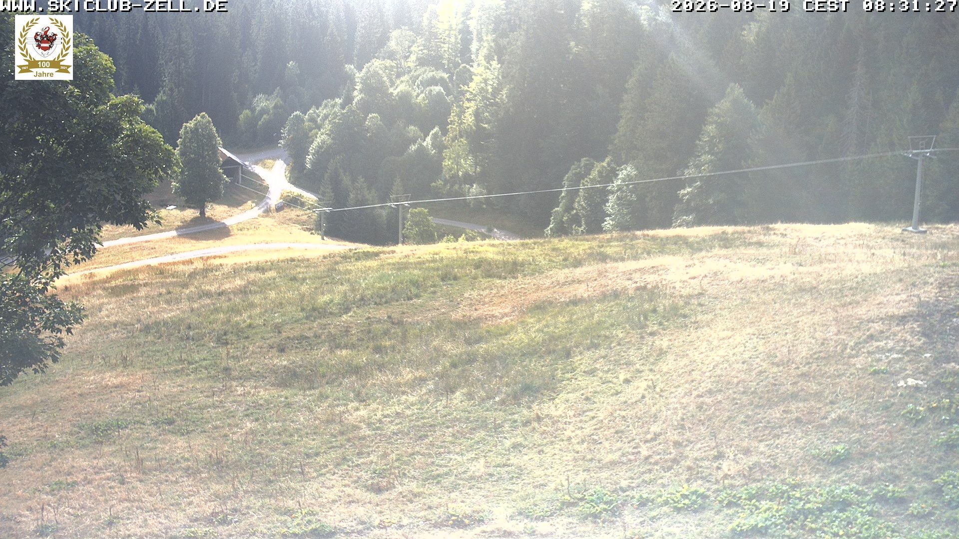 Archiv Foto Webcam St Blasien Menzenschwand Zeller Skihütte