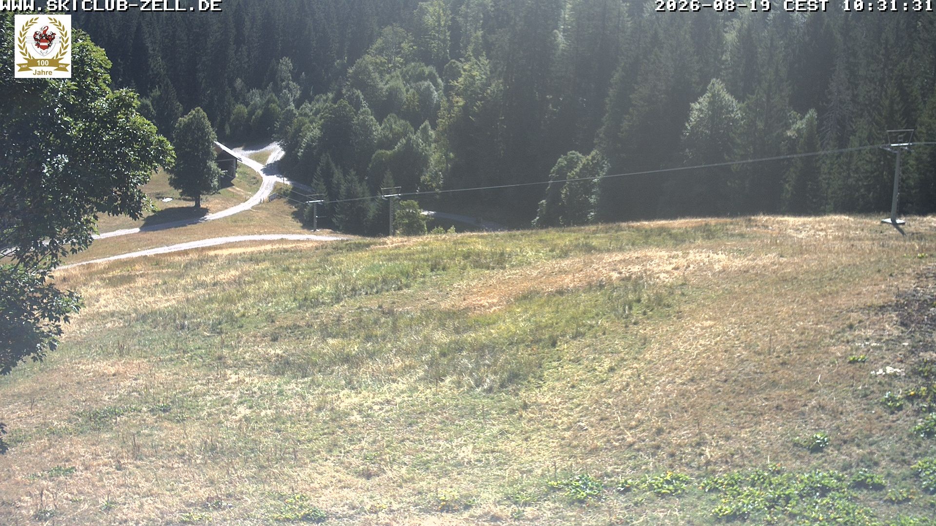 Archiv Foto Webcam St Blasien Menzenschwand Zeller Skihütte