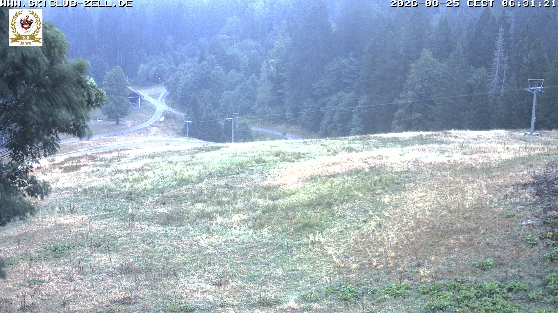 Archiv Foto Webcam St Blasien Menzenschwand Zeller Skihütte