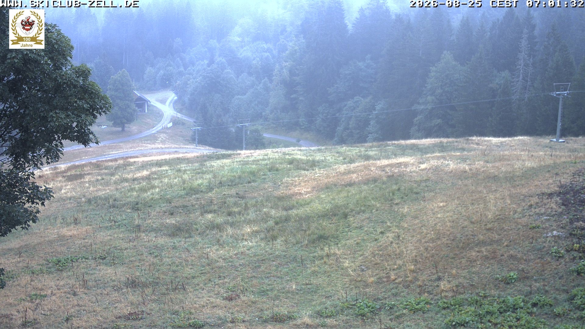 Archiv Foto Webcam St Blasien Menzenschwand Zeller Skihütte