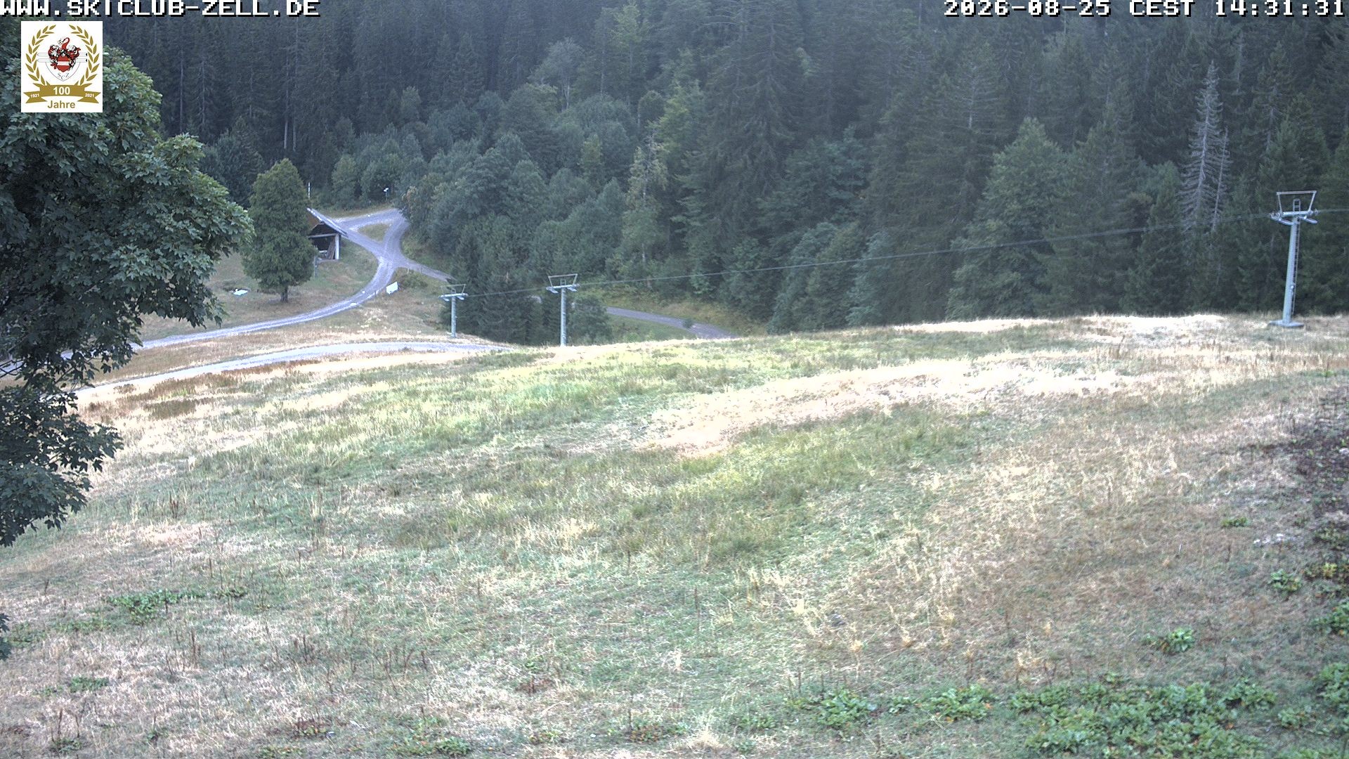 Archiv Foto Webcam St Blasien Menzenschwand Zeller Skihütte