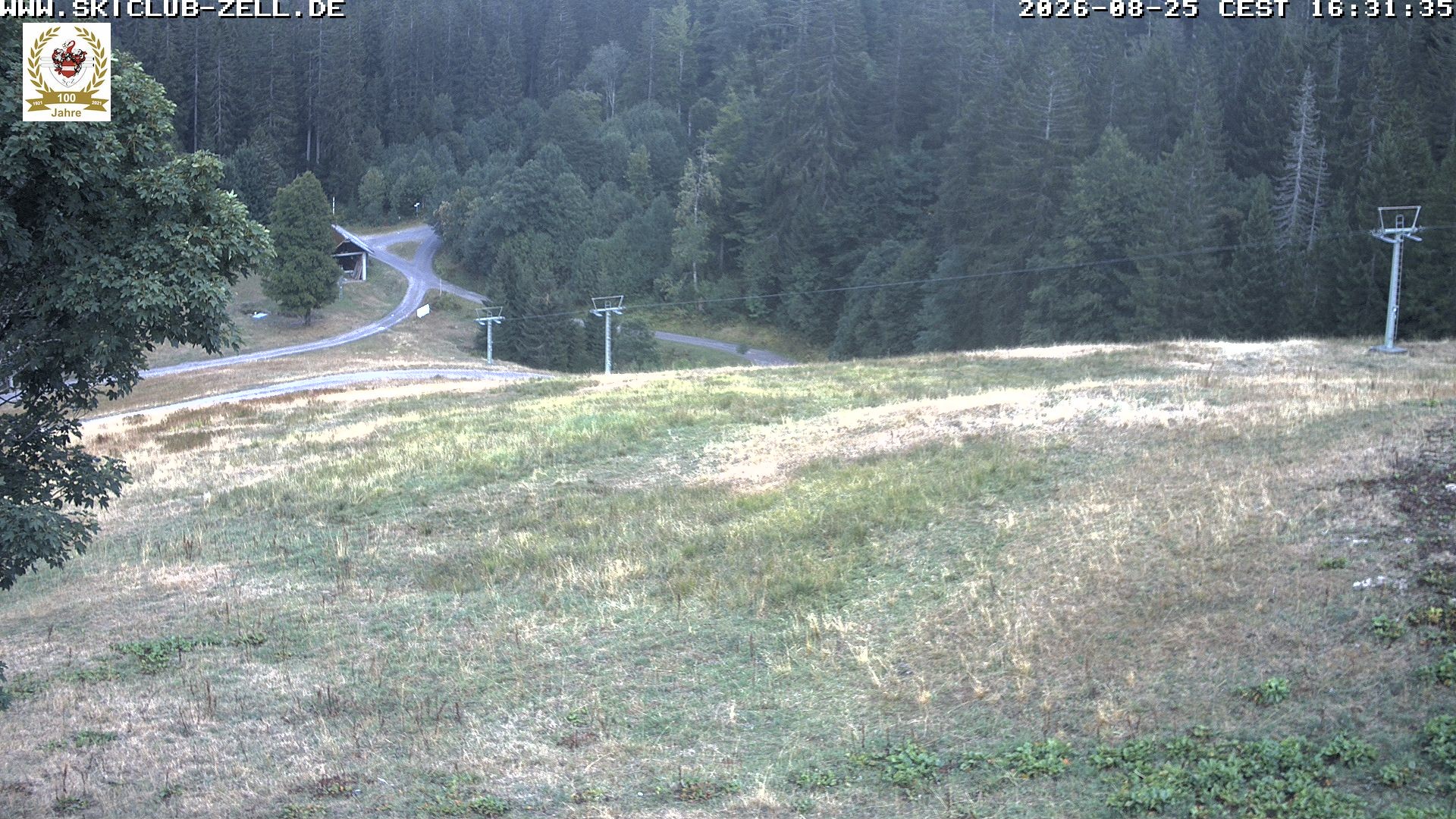 Archiv Foto Webcam St Blasien Menzenschwand Zeller Skihütte