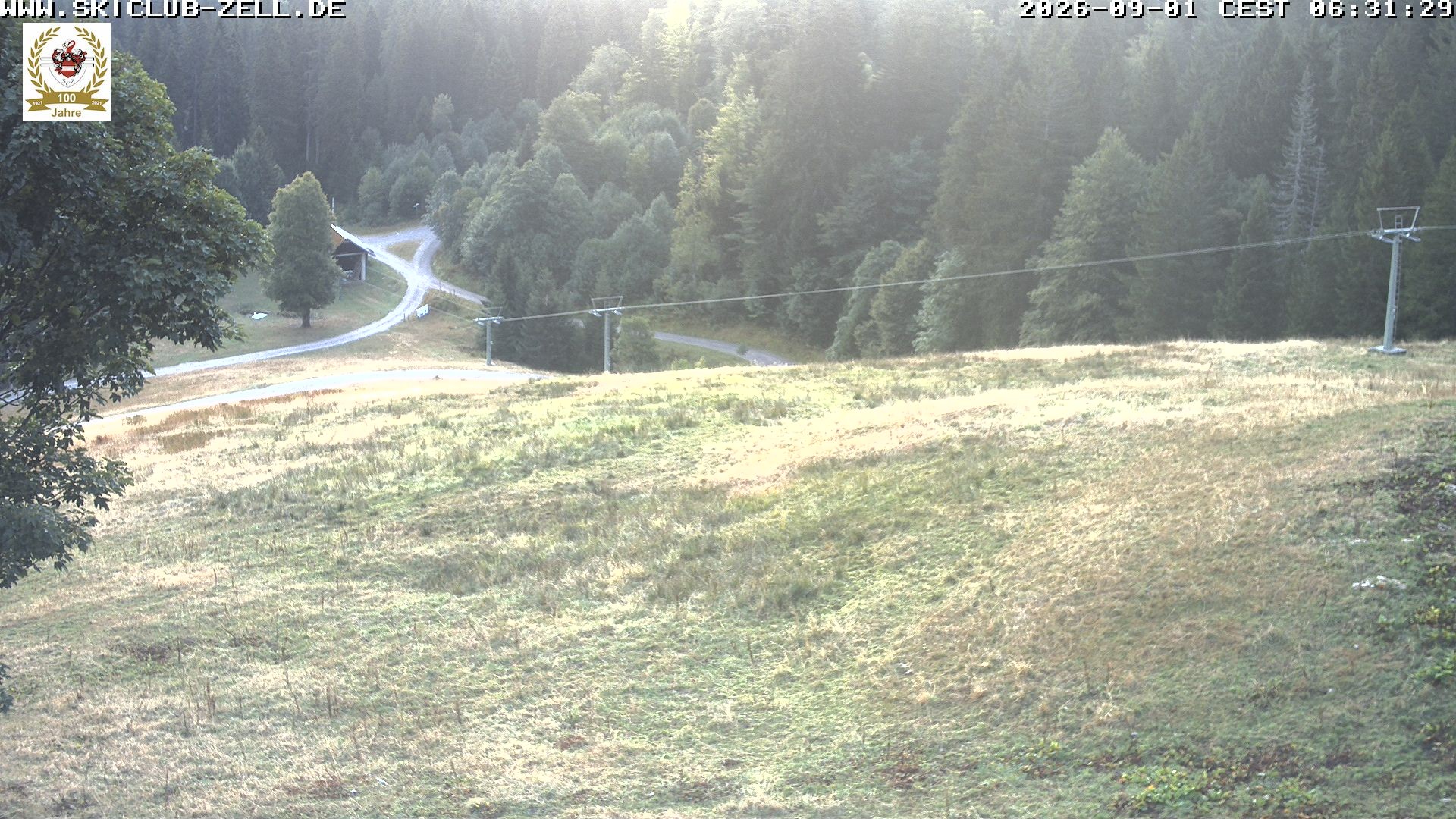 Archiv Foto Webcam St Blasien Menzenschwand Zeller Skihütte