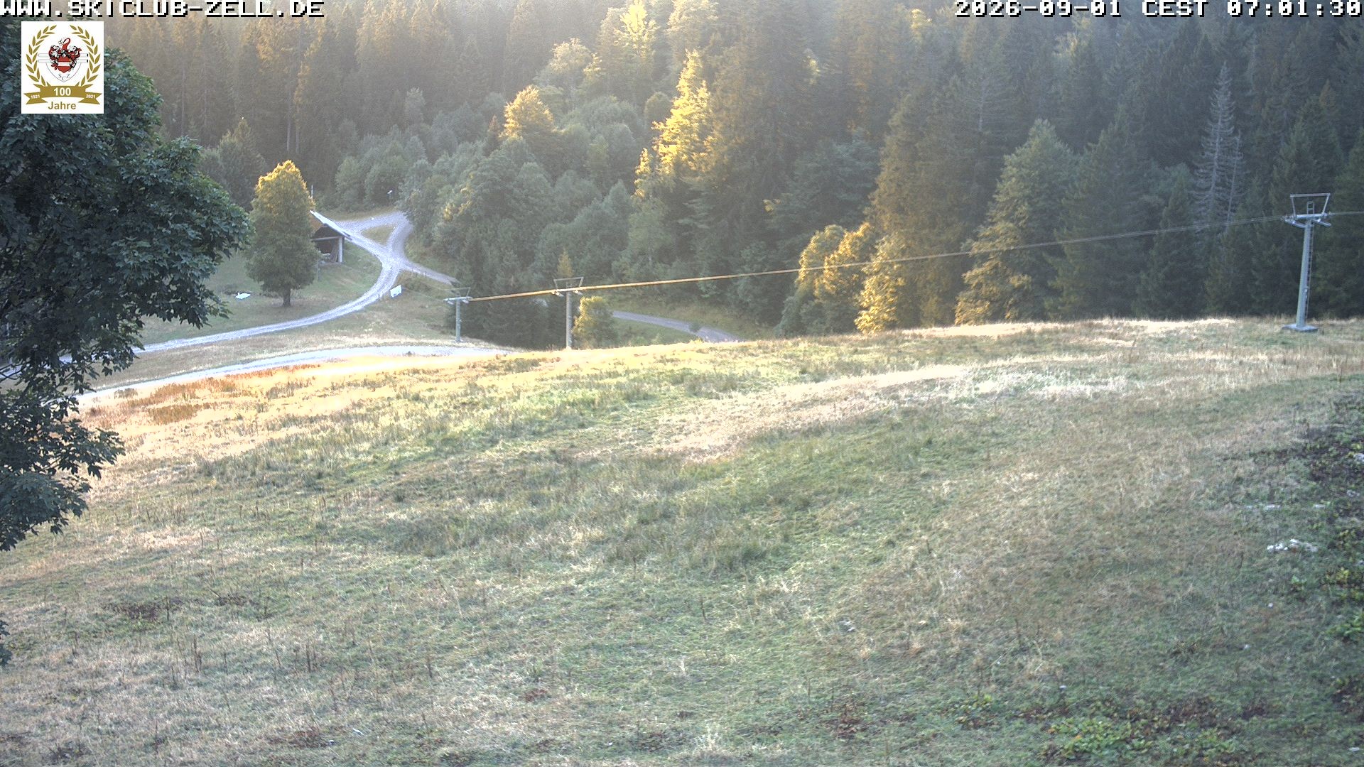 Archiv Foto Webcam St Blasien Menzenschwand Zeller Skihütte