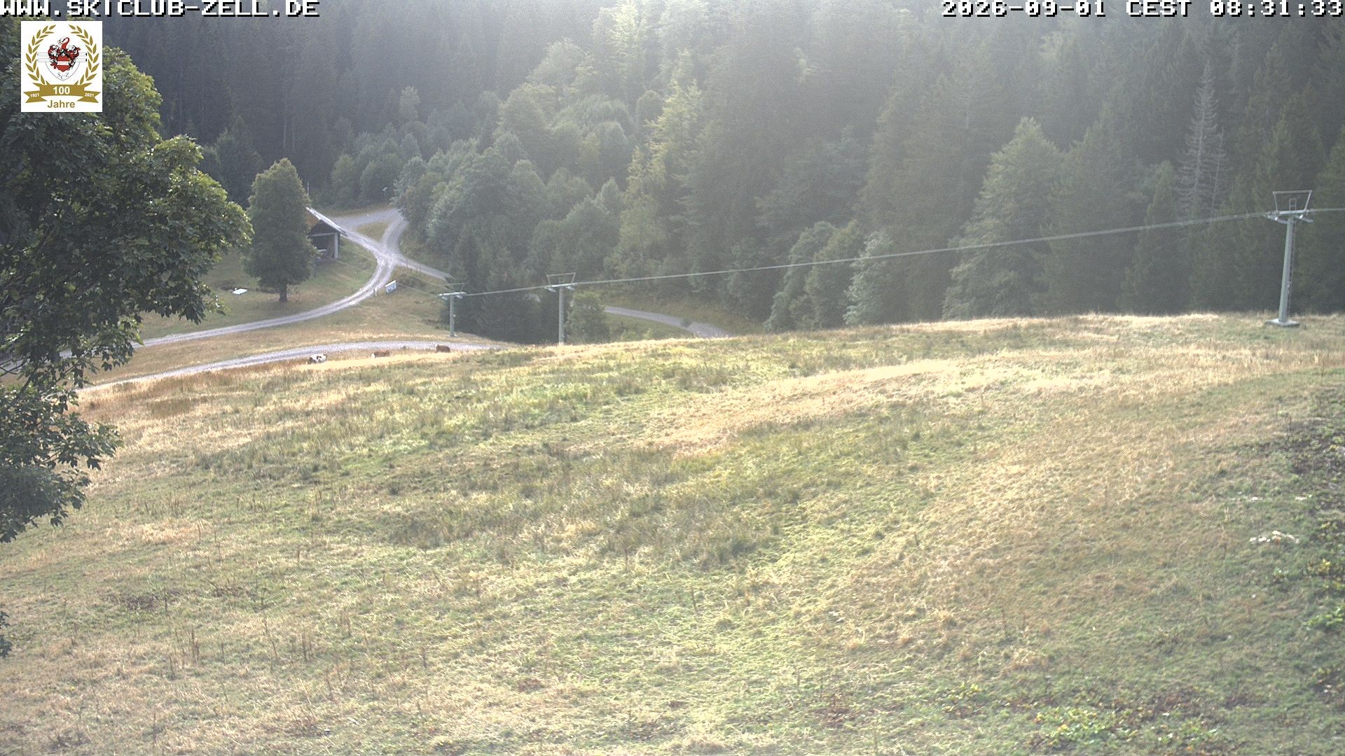 Archiv Foto Webcam St Blasien Menzenschwand Zeller Skihütte