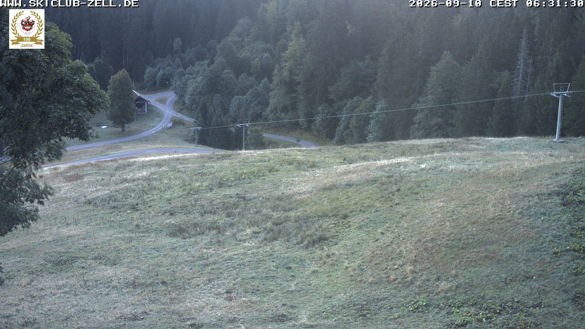 Archiv Foto Webcam St Blasien Menzenschwand Zeller Skihütte