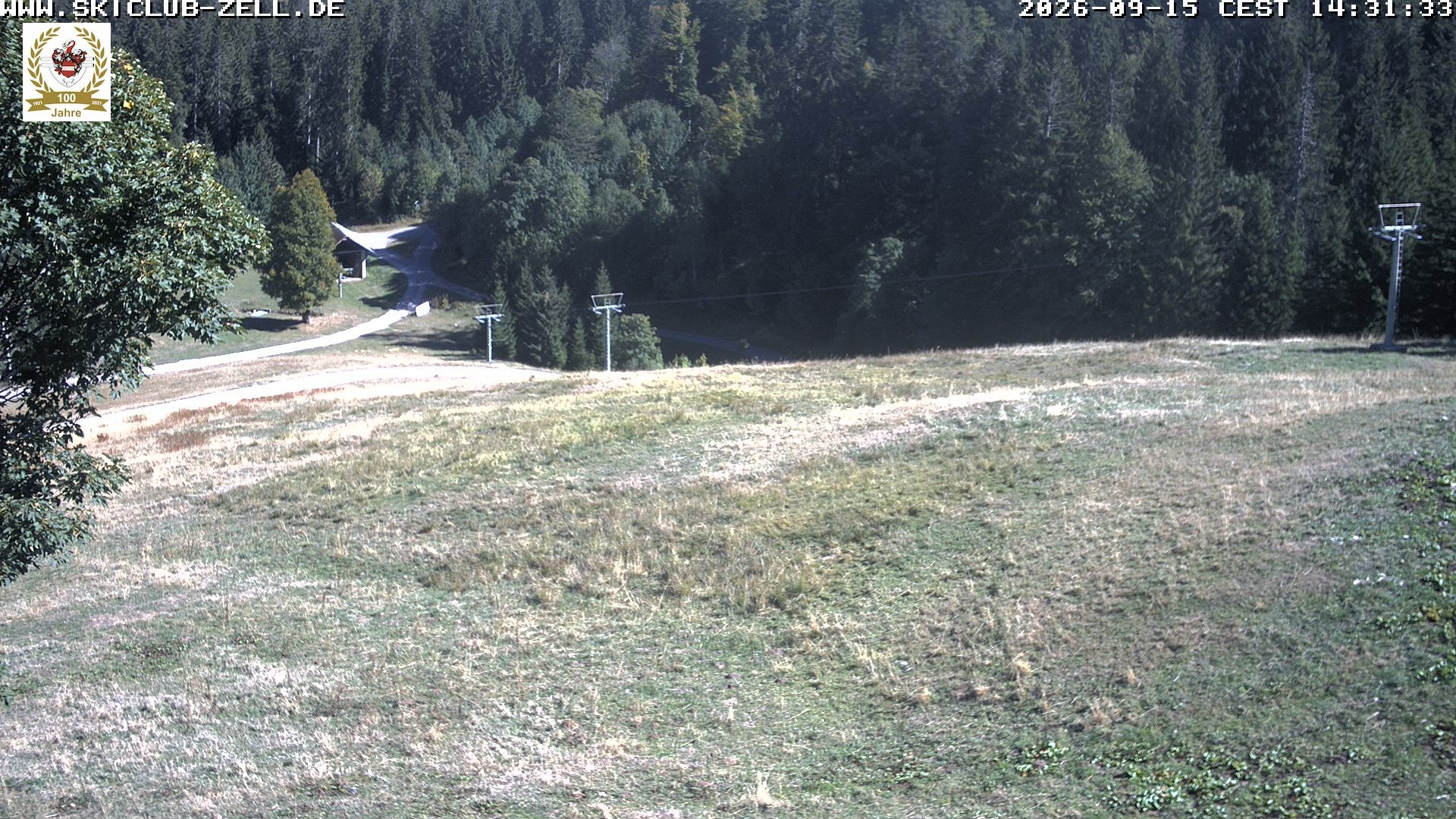 Archiv Foto Webcam St Blasien Menzenschwand Zeller Skihütte