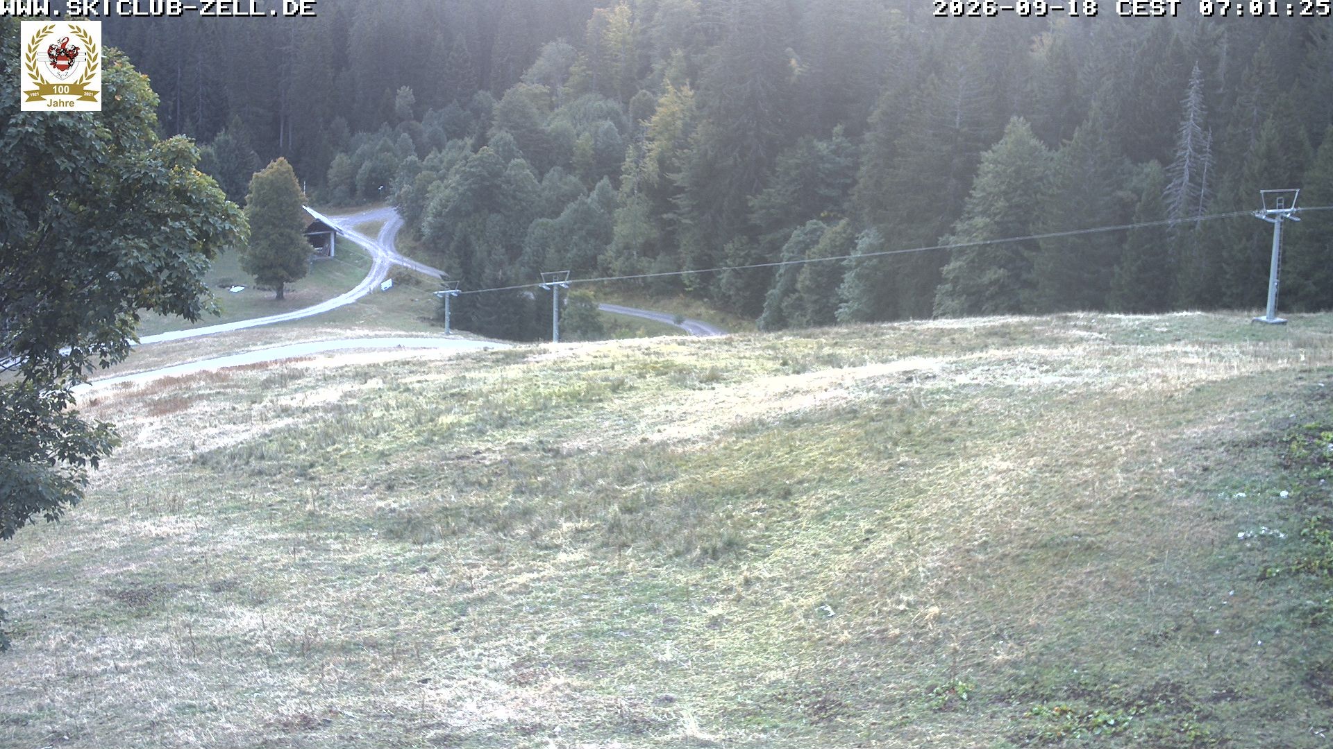 Archiv Foto Webcam St Blasien Menzenschwand Zeller Skihütte