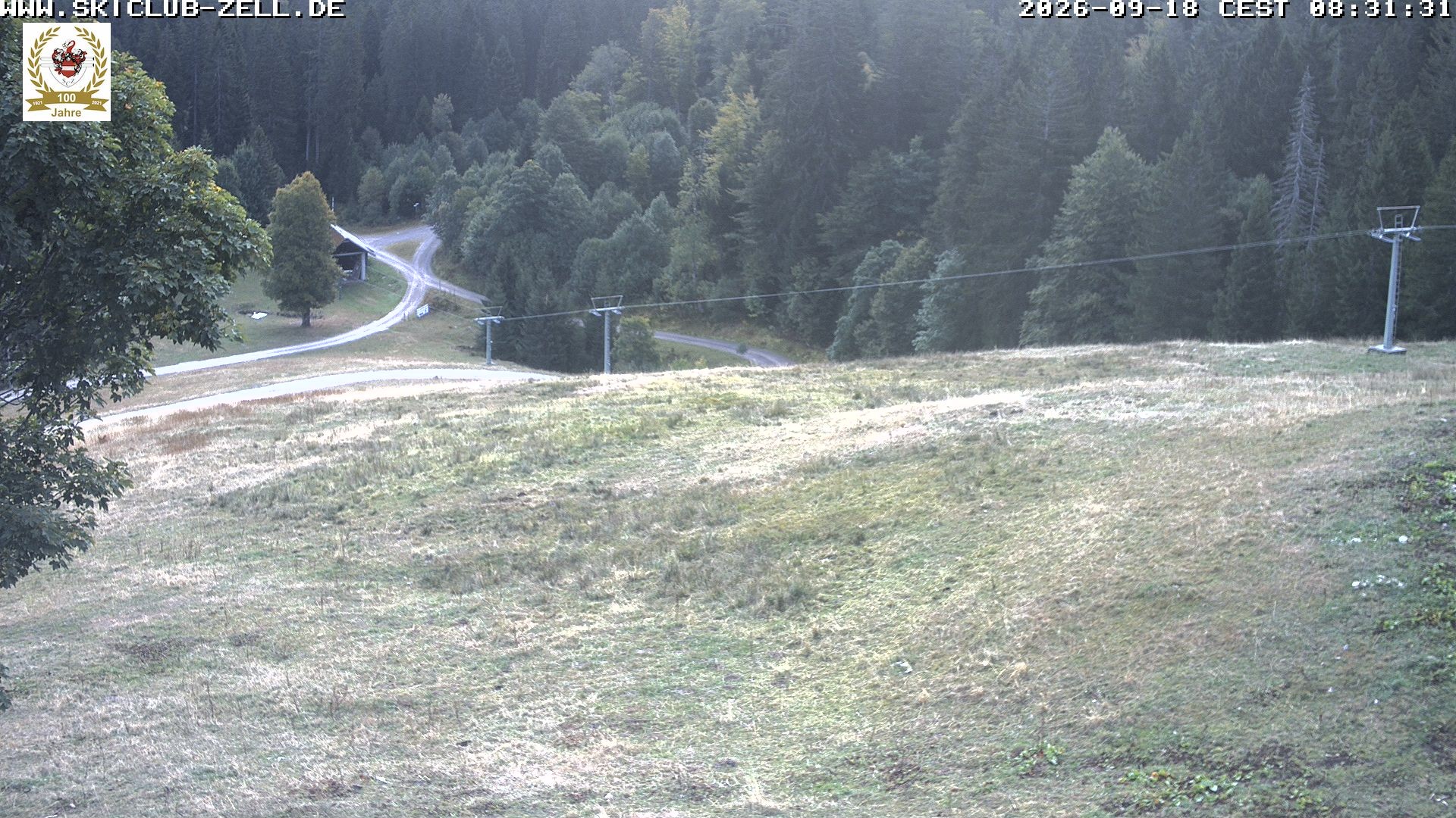 Archiv Foto Webcam St Blasien Menzenschwand Zeller Skihütte