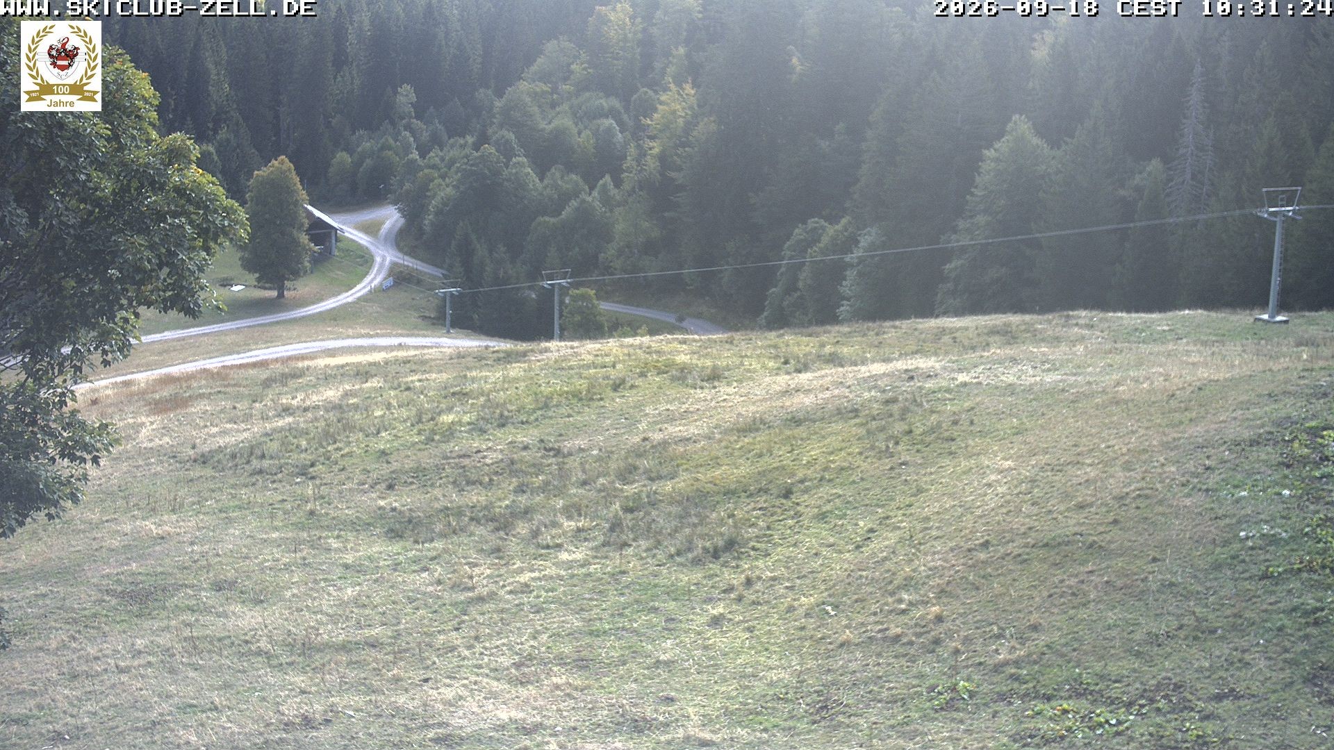 Archiv Foto Webcam St Blasien Menzenschwand Zeller Skihütte