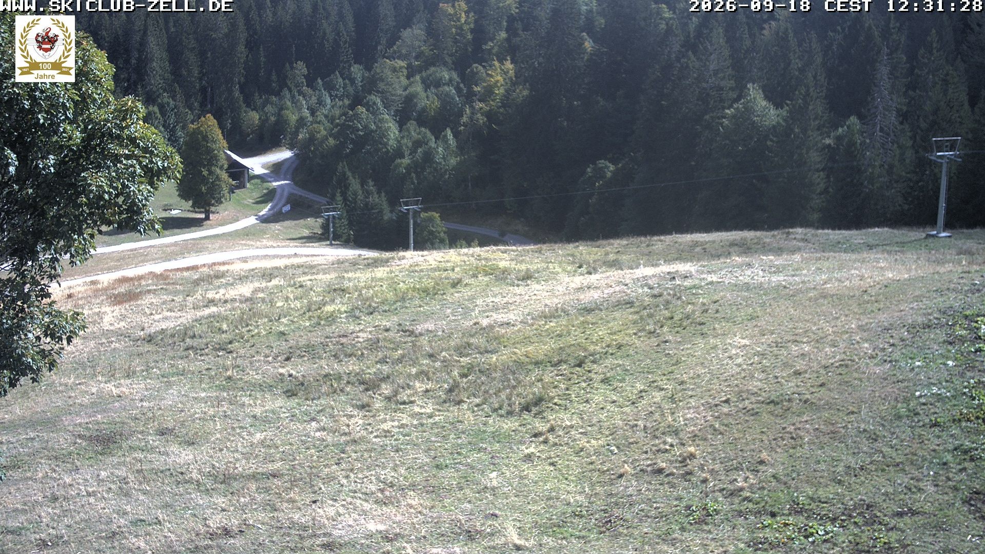 Archiv Foto Webcam St Blasien Menzenschwand Zeller Skihütte