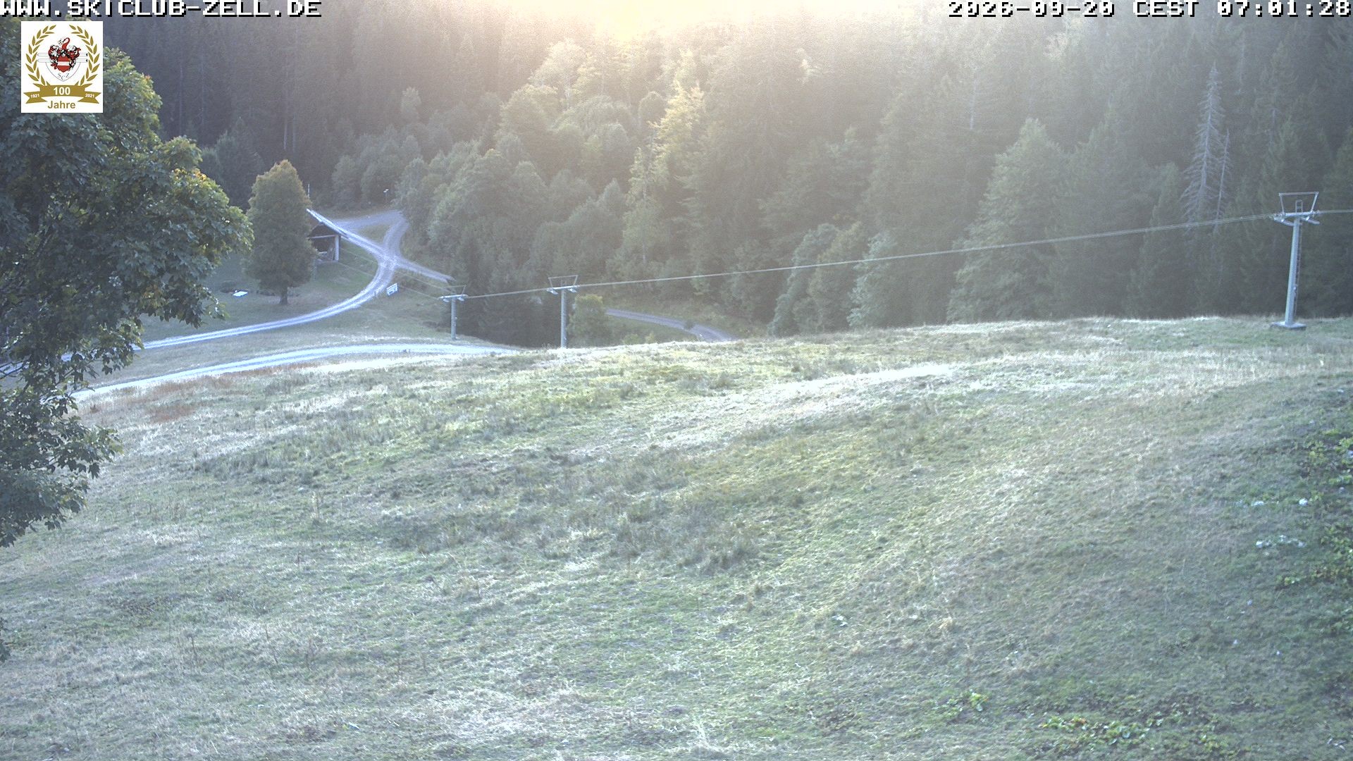 Archiv Foto Webcam St Blasien Menzenschwand Zeller Skihütte
