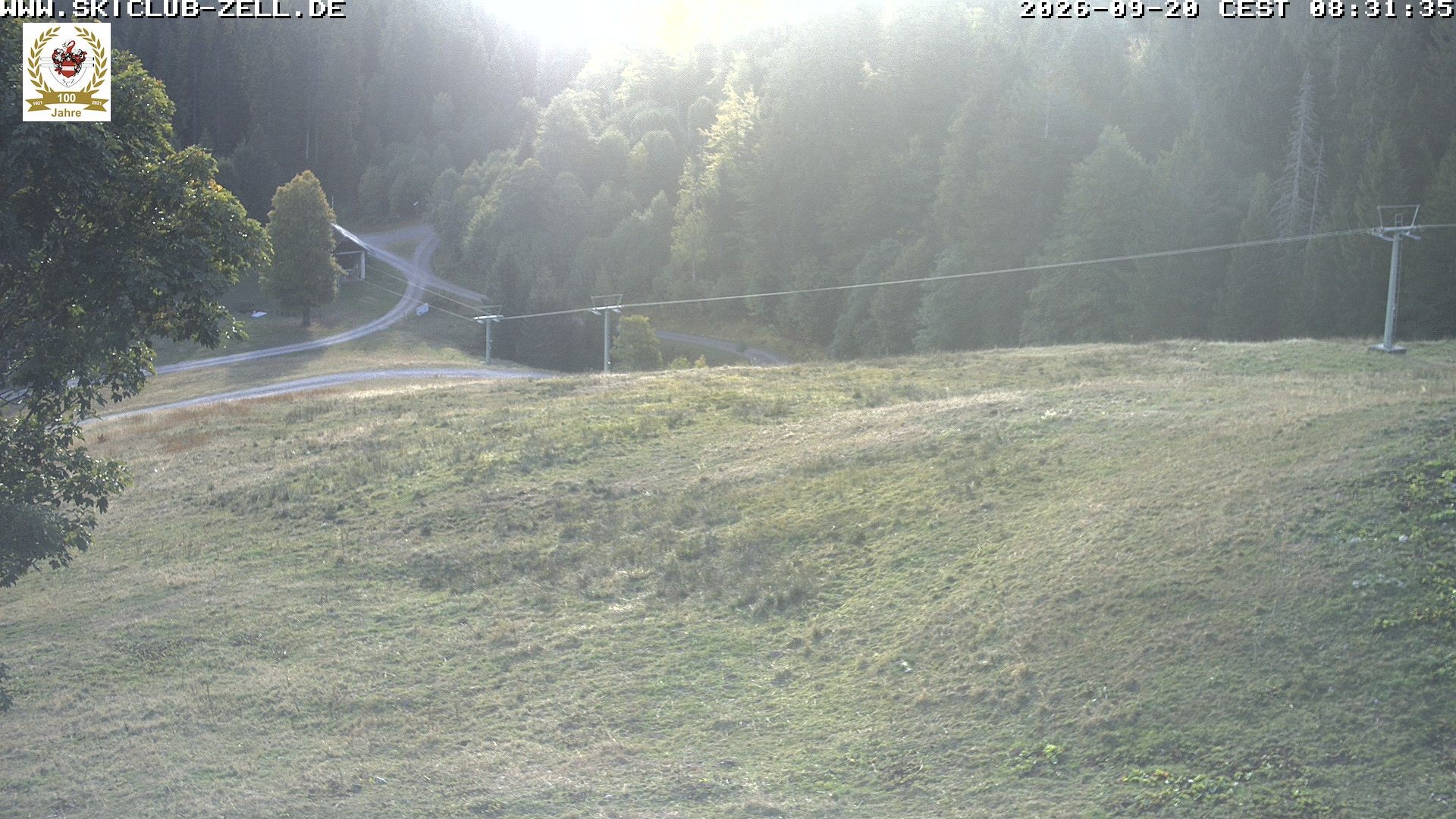 Archiv Foto Webcam St Blasien Menzenschwand Zeller Skihütte