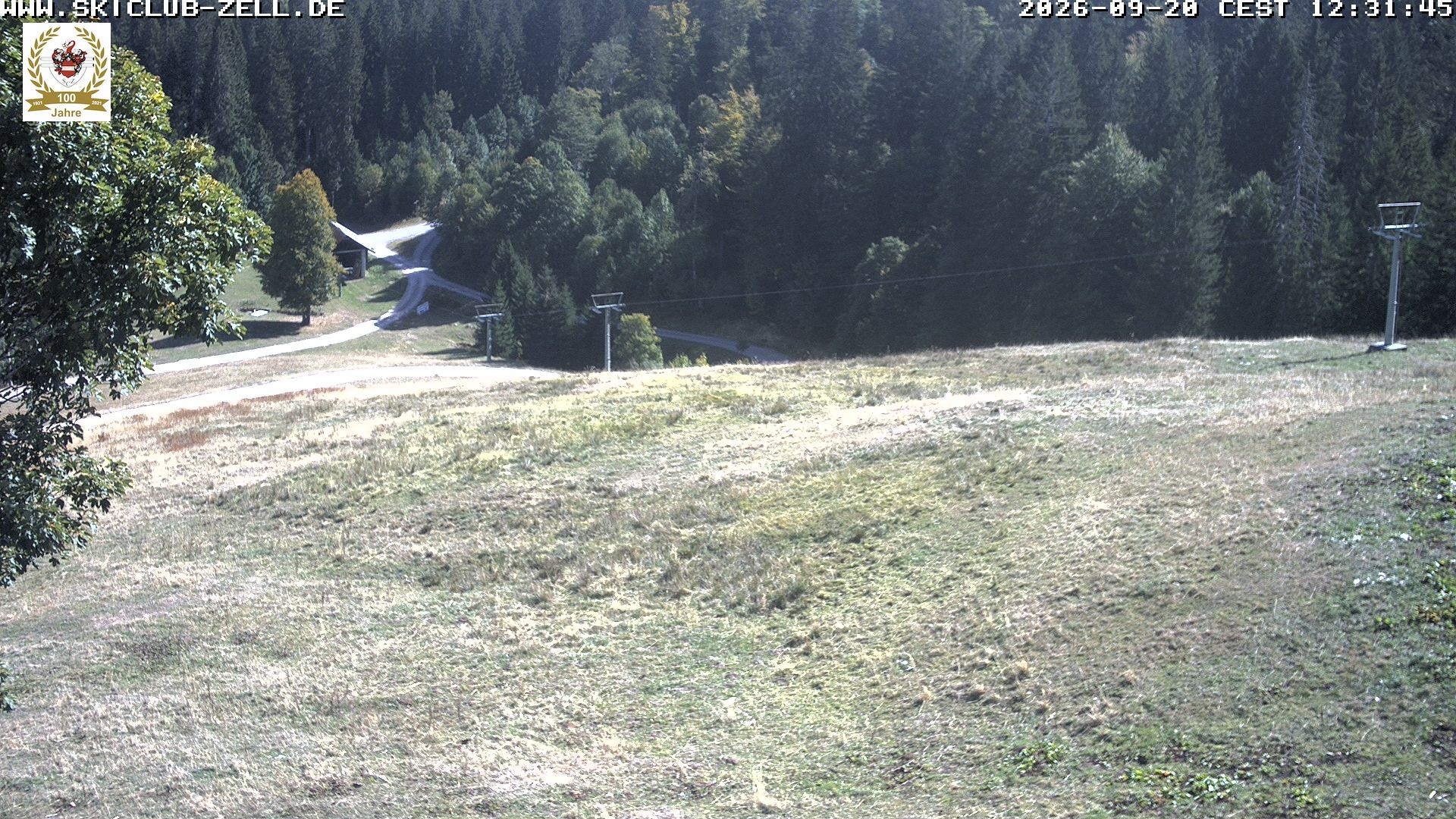 Archiv Foto Webcam St Blasien Menzenschwand Zeller Skihütte
