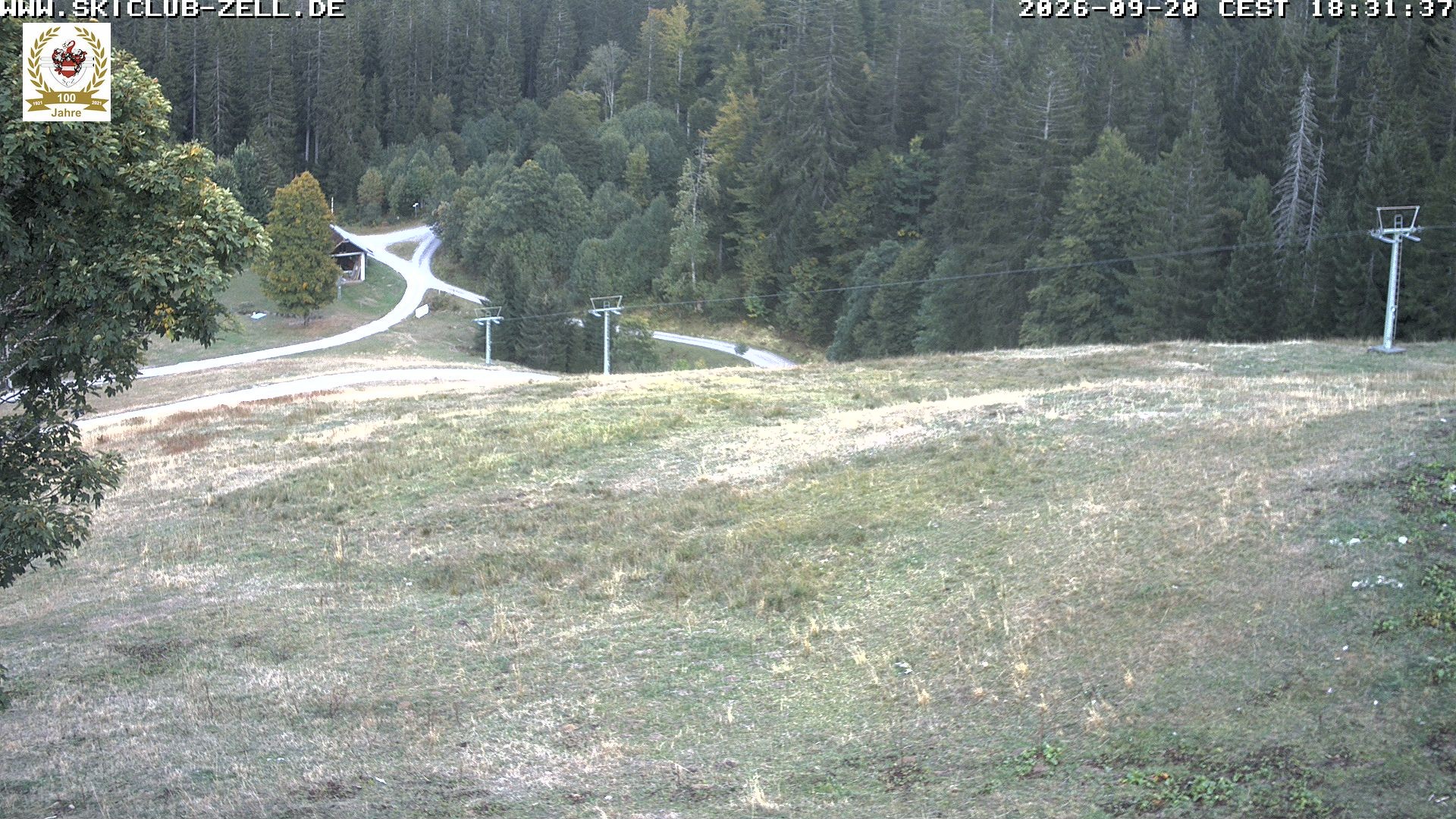 Archiv Foto Webcam St Blasien Menzenschwand Zeller Skihütte