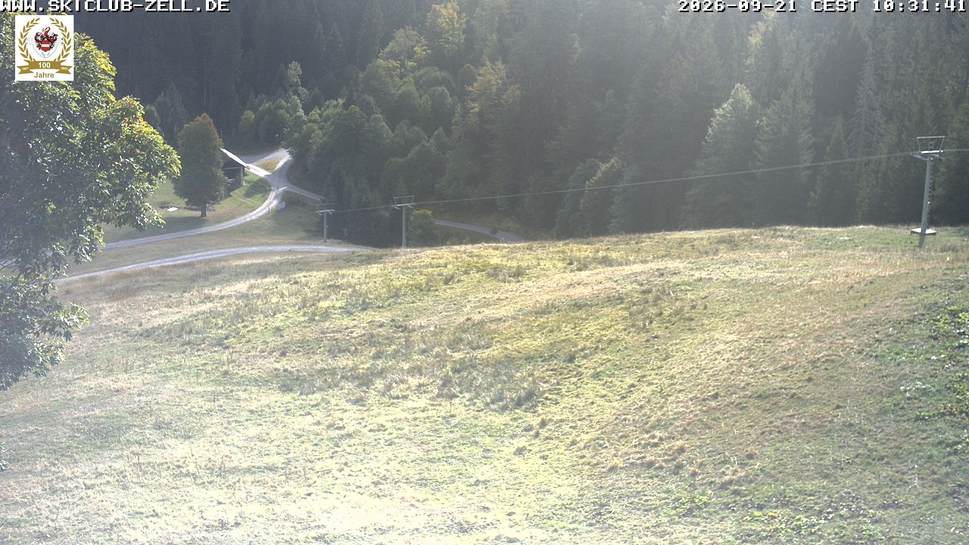 Archiv Foto Webcam St Blasien Menzenschwand Zeller Skihütte