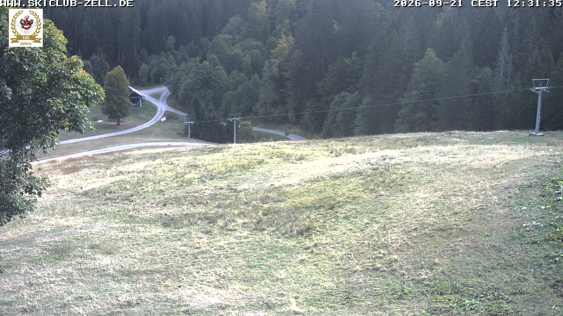 Archiv Foto Webcam St Blasien Menzenschwand Zeller Skihütte