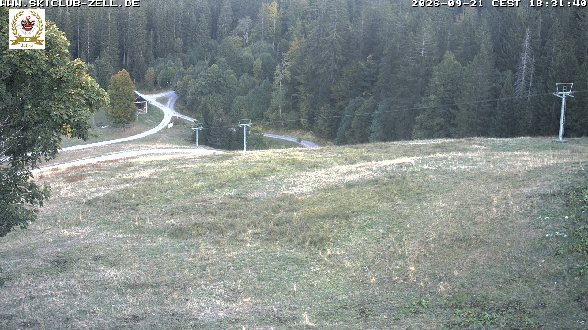 Archiv Foto Webcam St Blasien Menzenschwand Zeller Skihütte