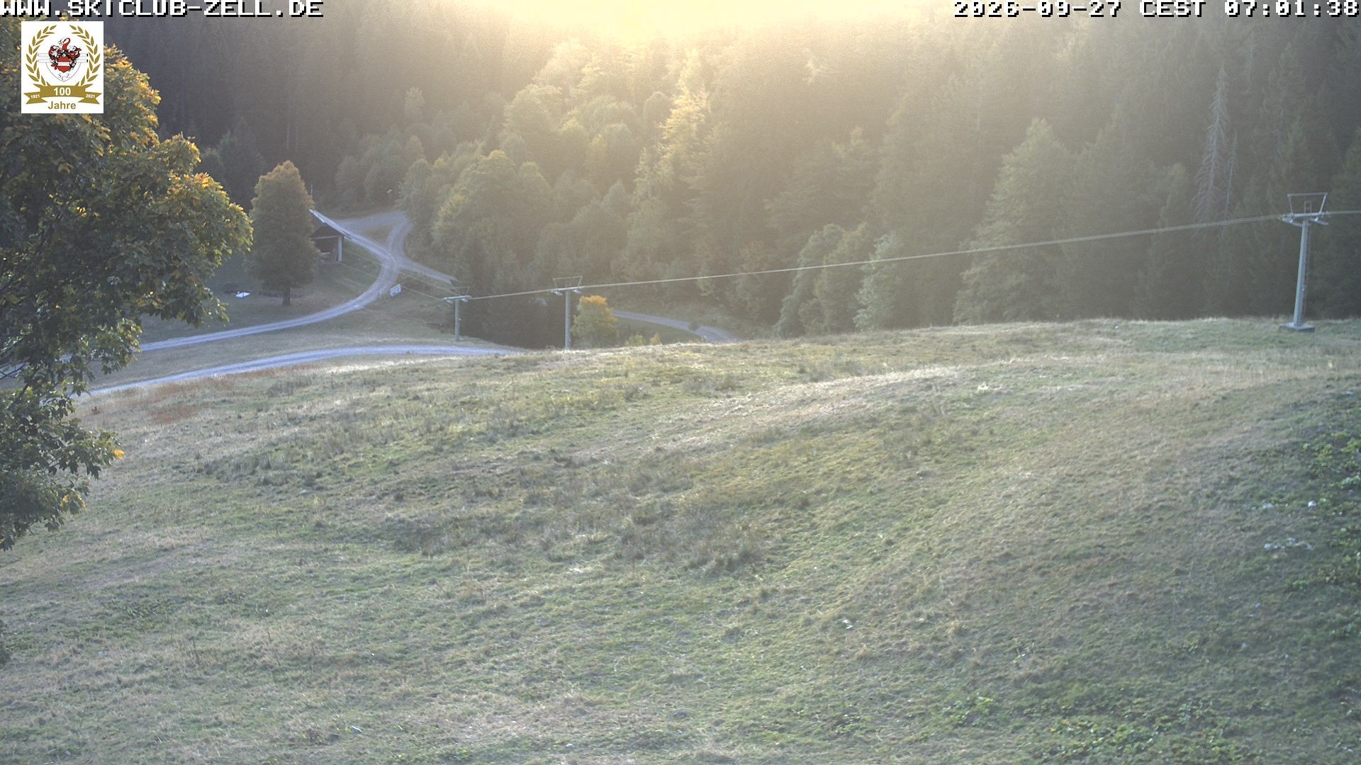 Archiv Foto Webcam St Blasien Menzenschwand Zeller Skihütte