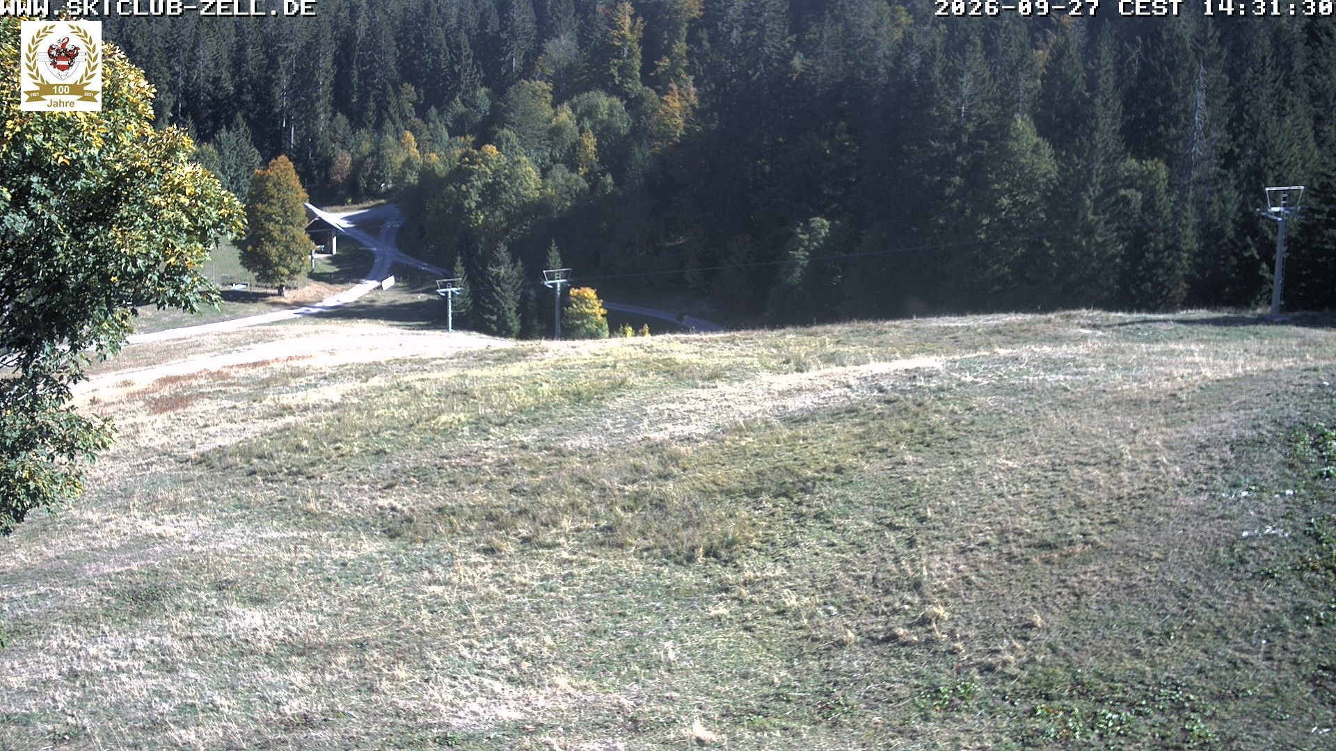 Archiv Foto Webcam St Blasien Menzenschwand Zeller Skihütte