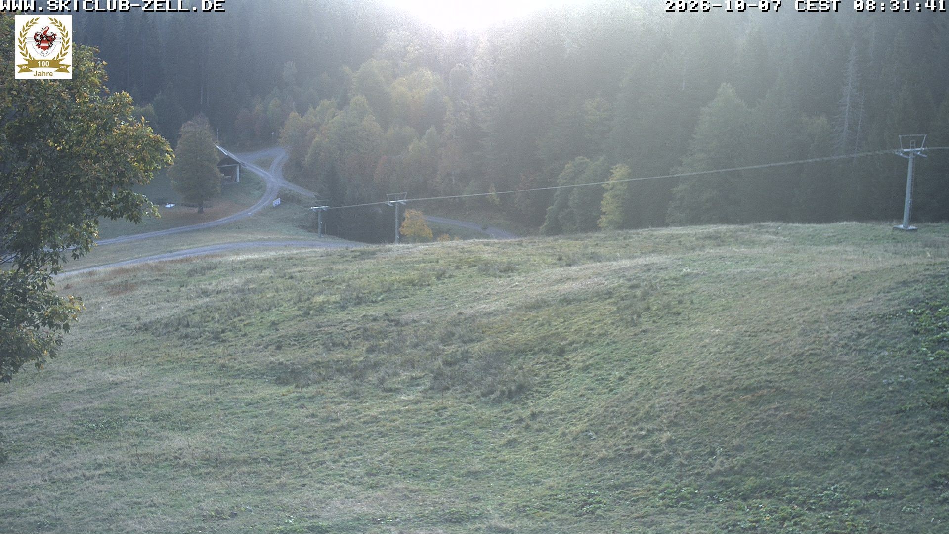 Archiv Foto Webcam St Blasien Menzenschwand Zeller Skihütte