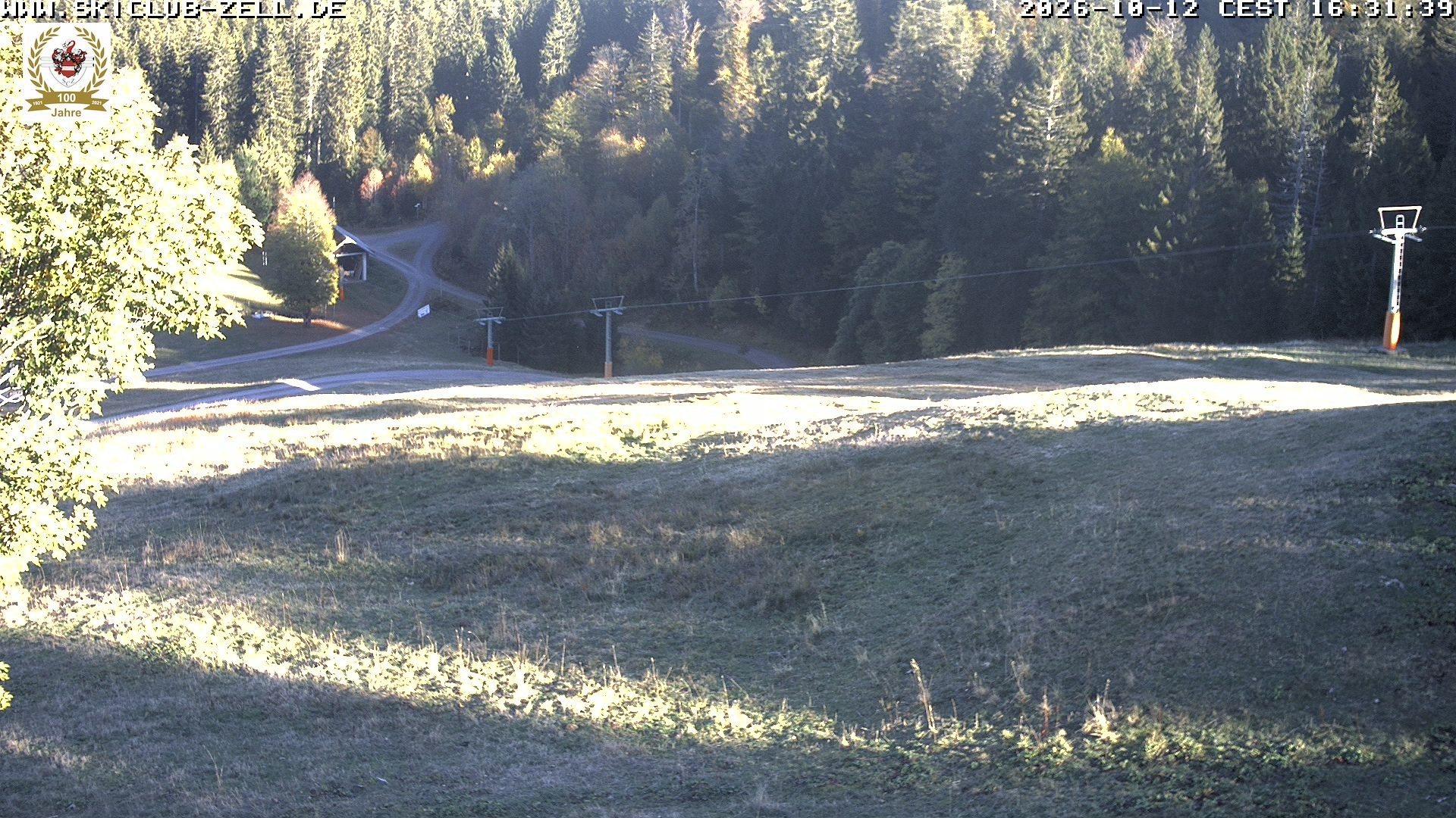 Archiv Foto Webcam St Blasien Menzenschwand Zeller Skihütte