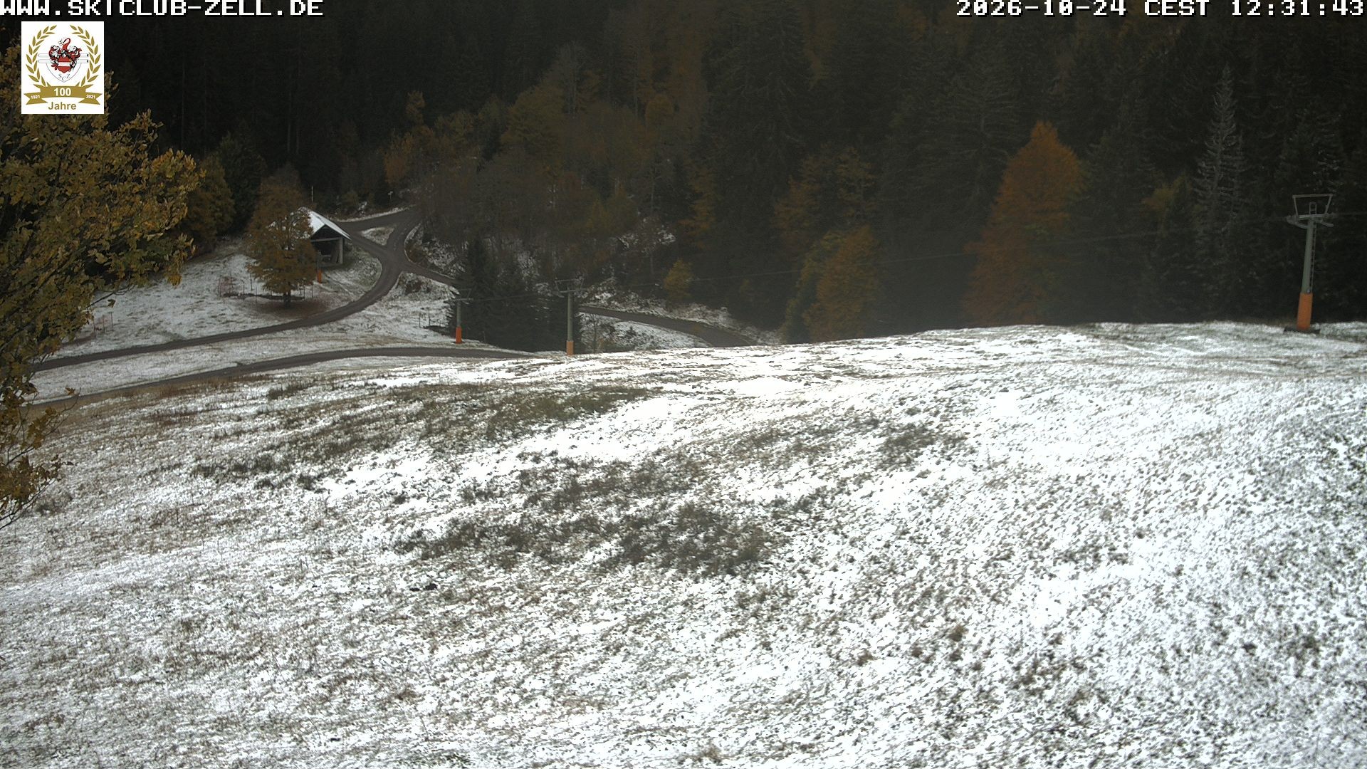 Archiv Foto Webcam St Blasien Menzenschwand Zeller Skihütte