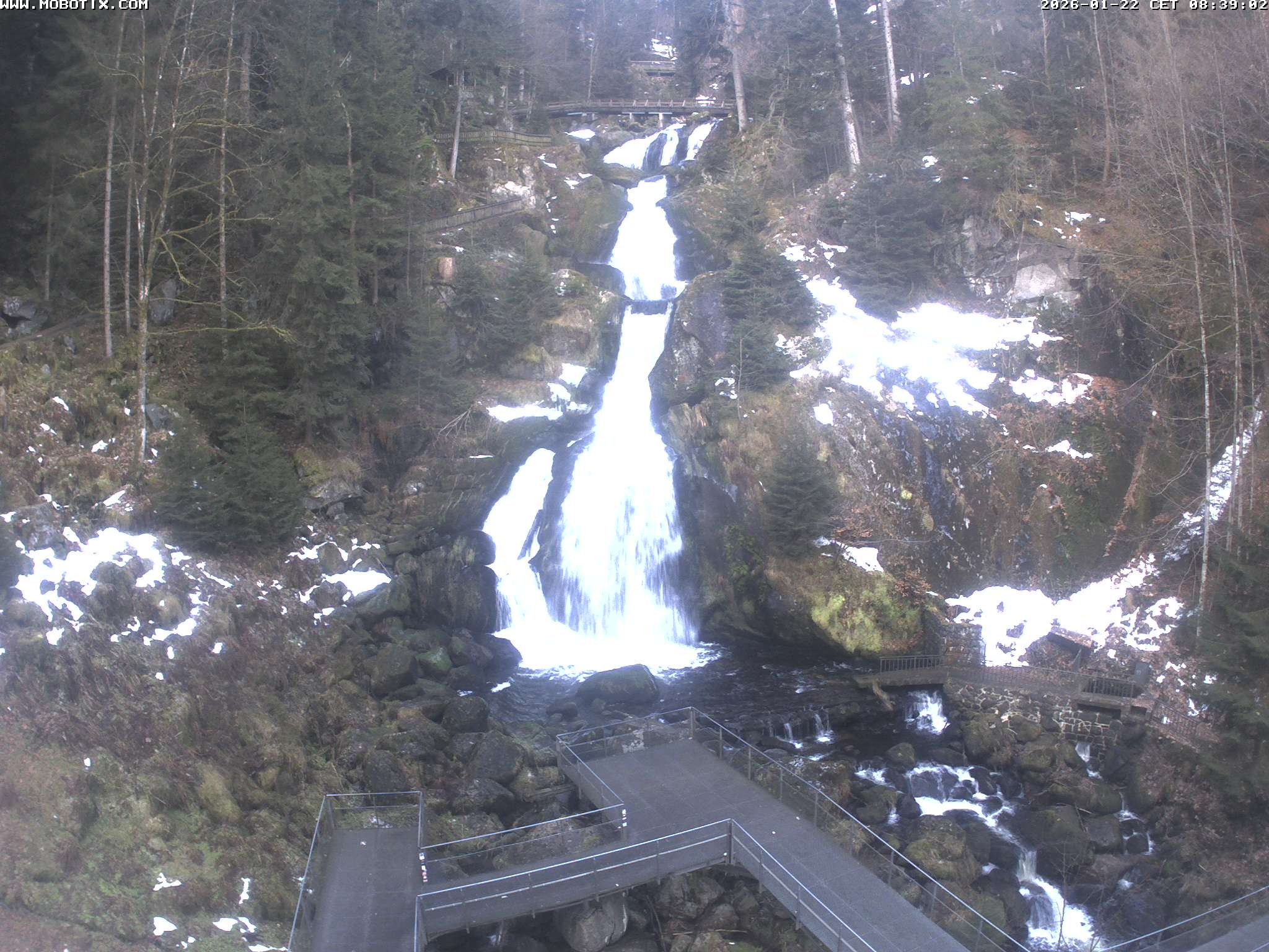 Archiv Foto Webcam Triberg Wasserfälle im Schwarzwald