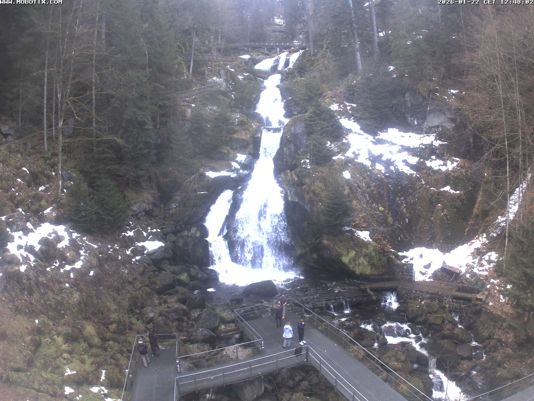 Archiv Foto Webcam Triberg Wasserfälle im Schwarzwald