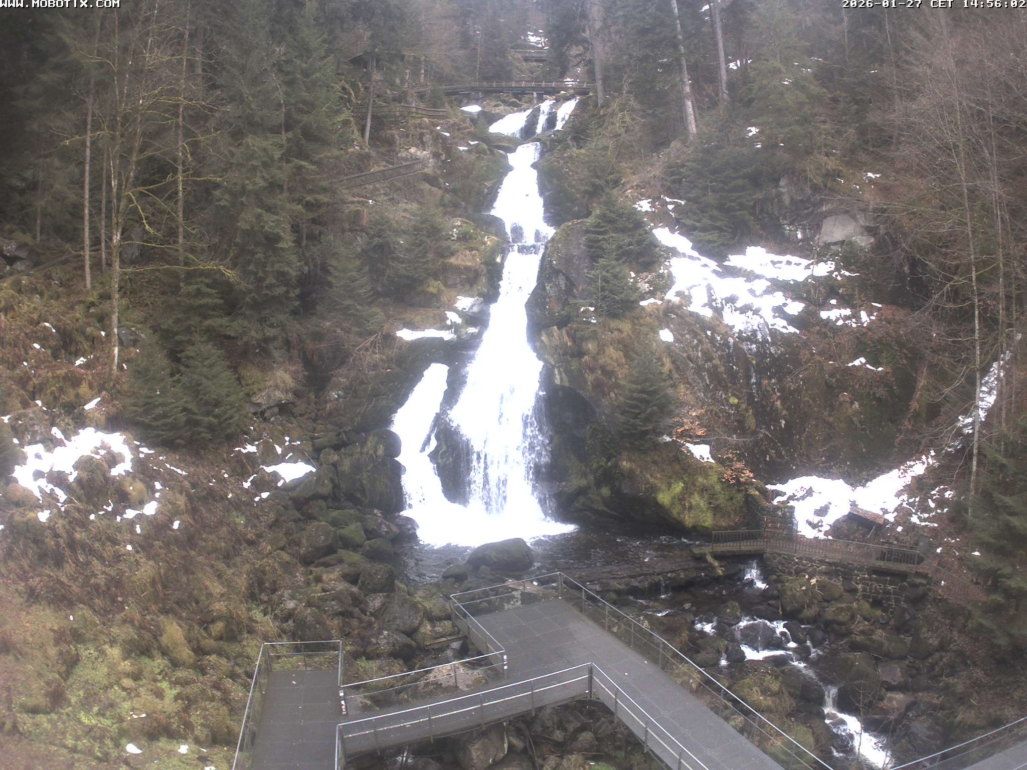 Archiv Foto Webcam Triberg Wasserfälle im Schwarzwald