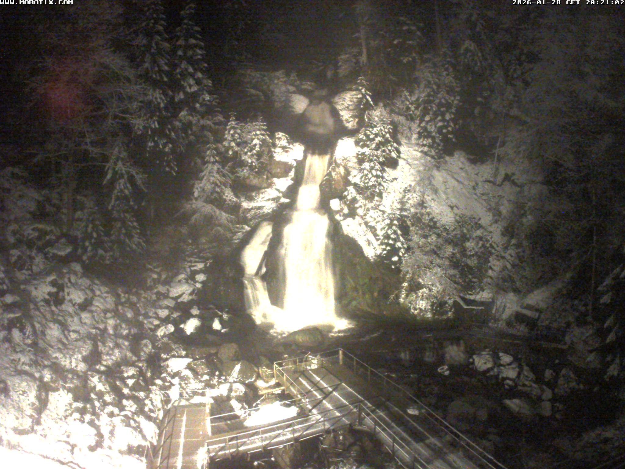 Archiv Foto Webcam Triberg Wasserfälle im Schwarzwald