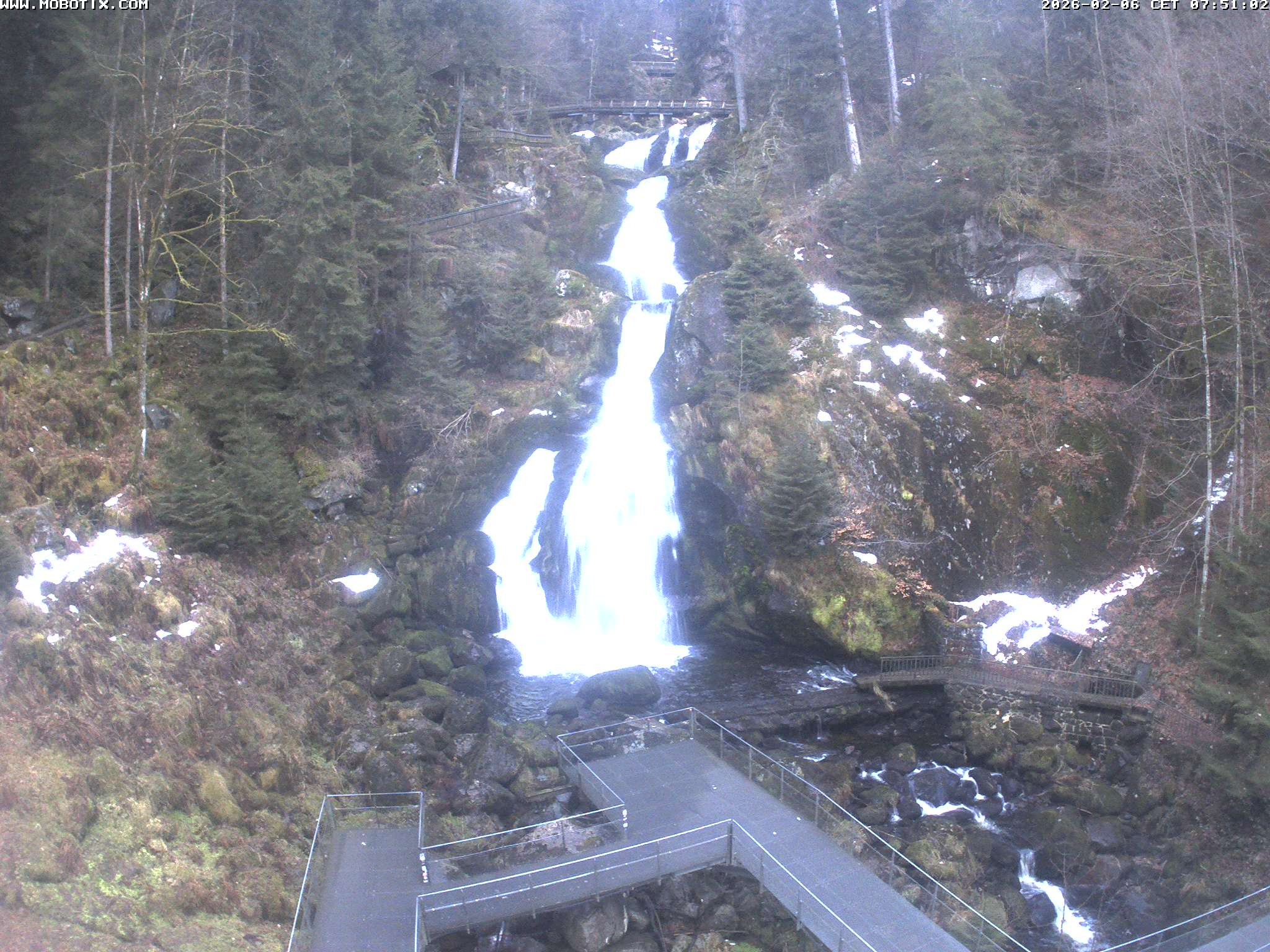 Archiv Foto Webcam Triberg Wasserfälle im Schwarzwald