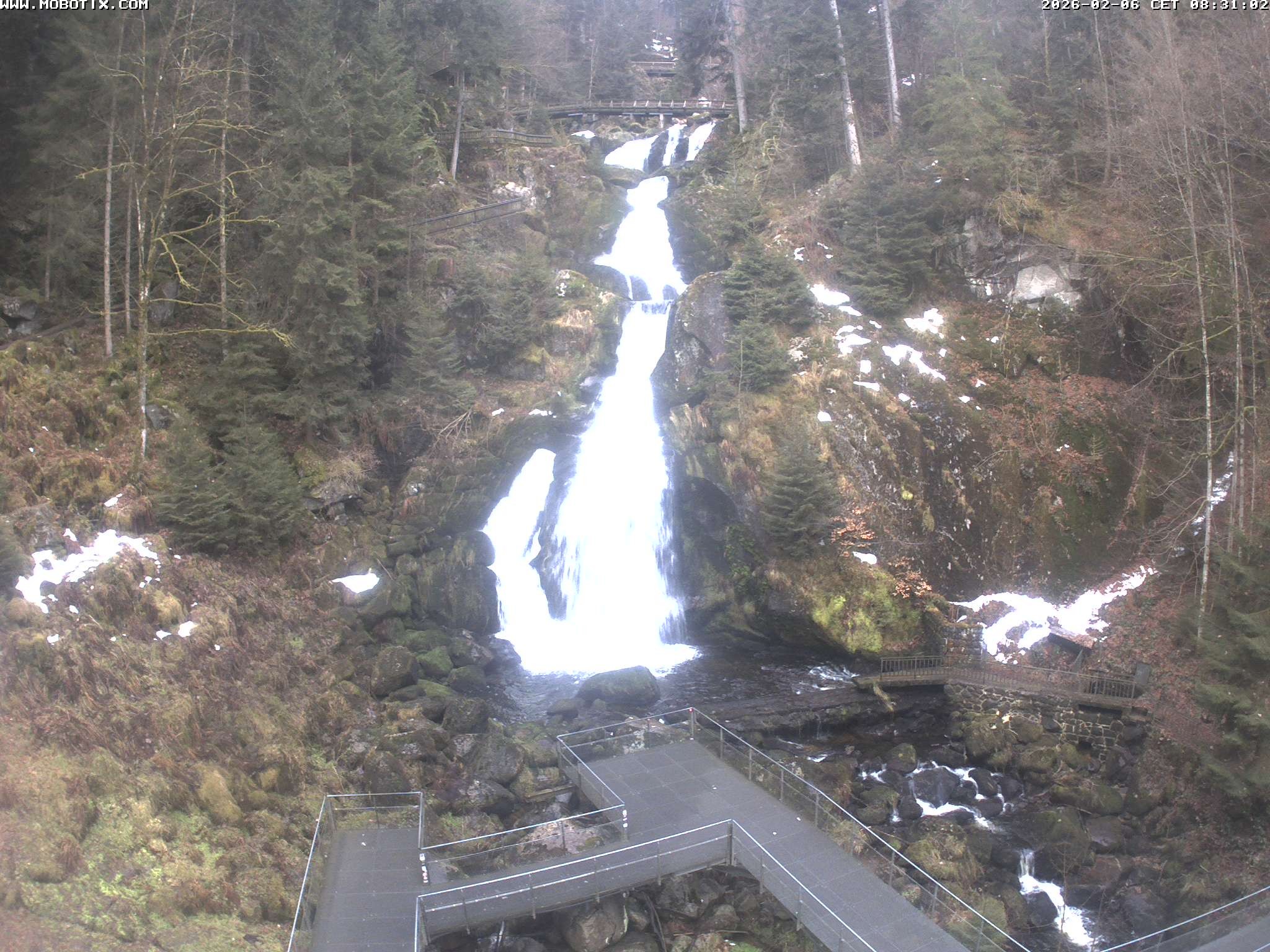 Archiv Foto Webcam Triberg Wasserfälle im Schwarzwald