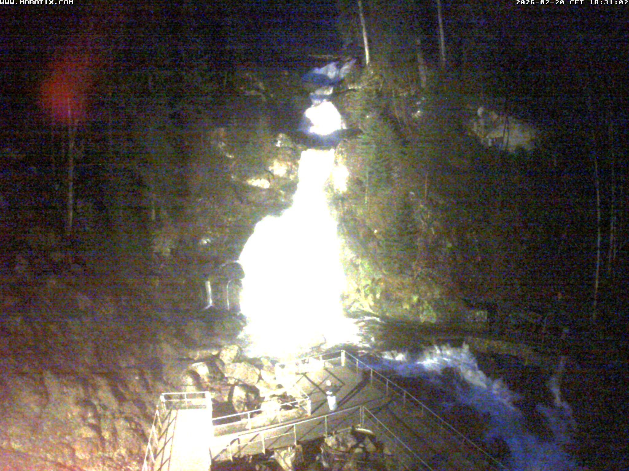 Archived image Webcam Triberg (Black Forest): Waterfalls