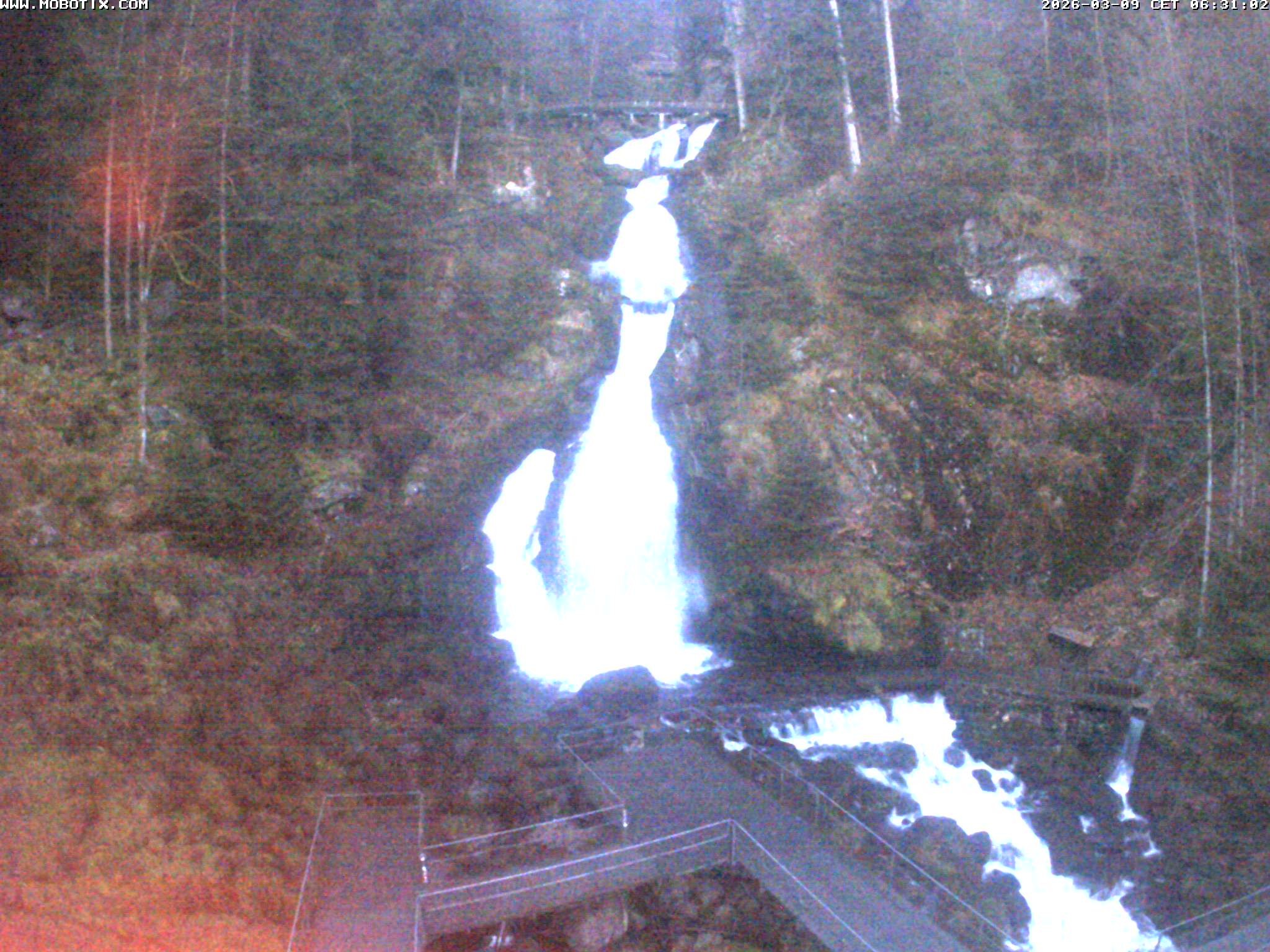 Archived image Webcam Triberg (Black Forest): Waterfalls