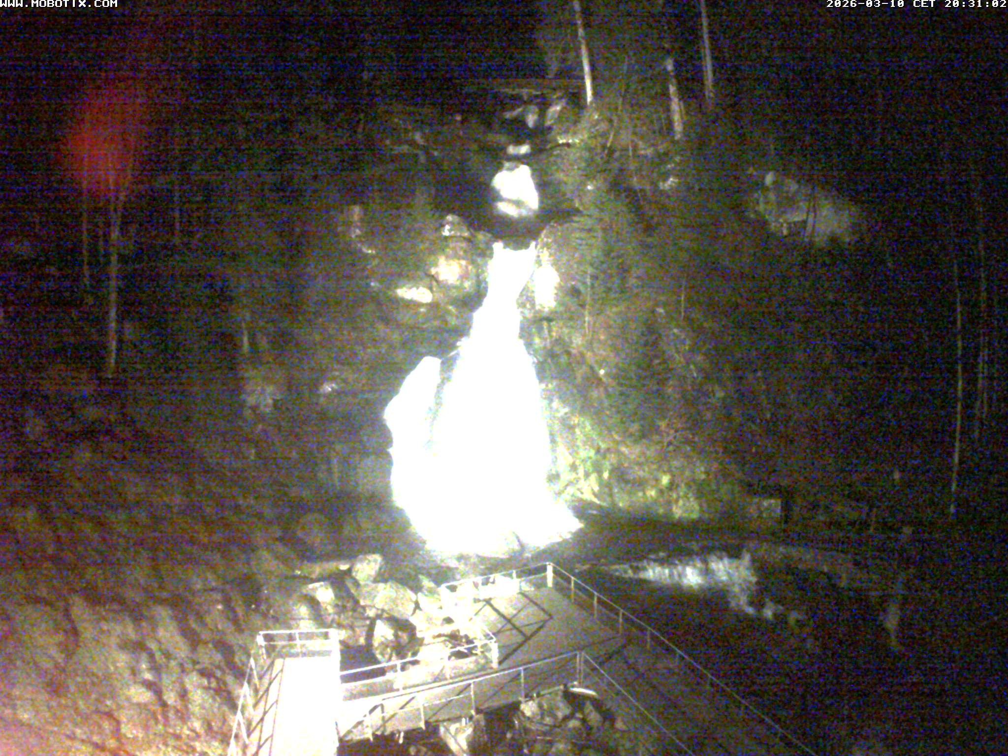 Archived image Webcam Triberg (Black Forest): Waterfalls