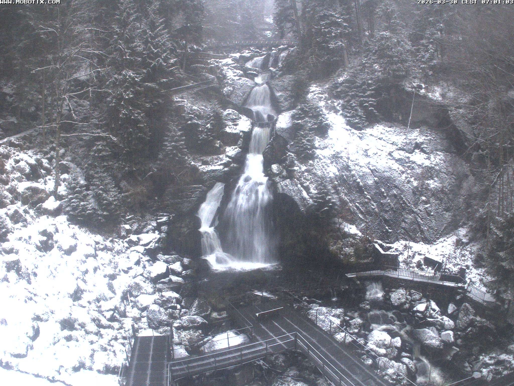 Archiv Foto Webcam Triberg Wasserfälle im Schwarzwald