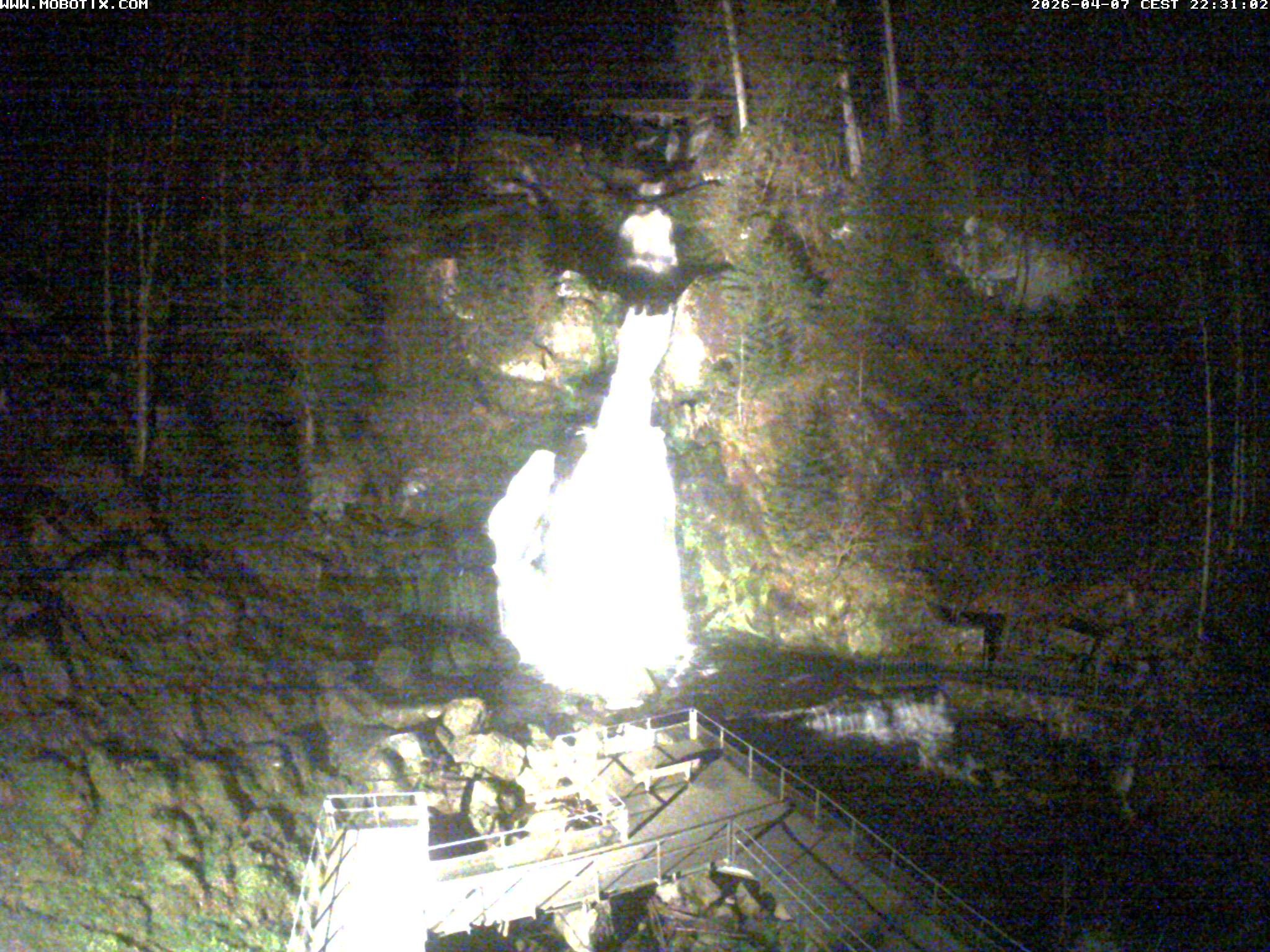 Archived image Webcam Triberg (Black Forest): Waterfalls