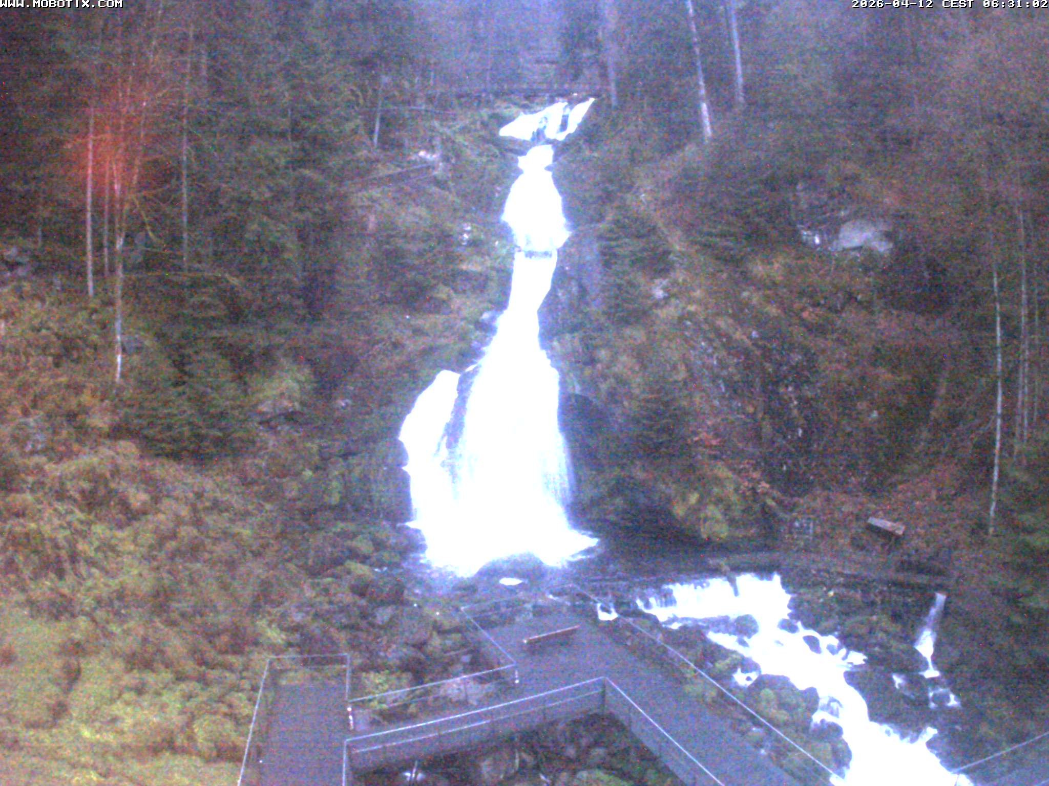 Archiv Foto Webcam Triberg Wasserfälle im Schwarzwald