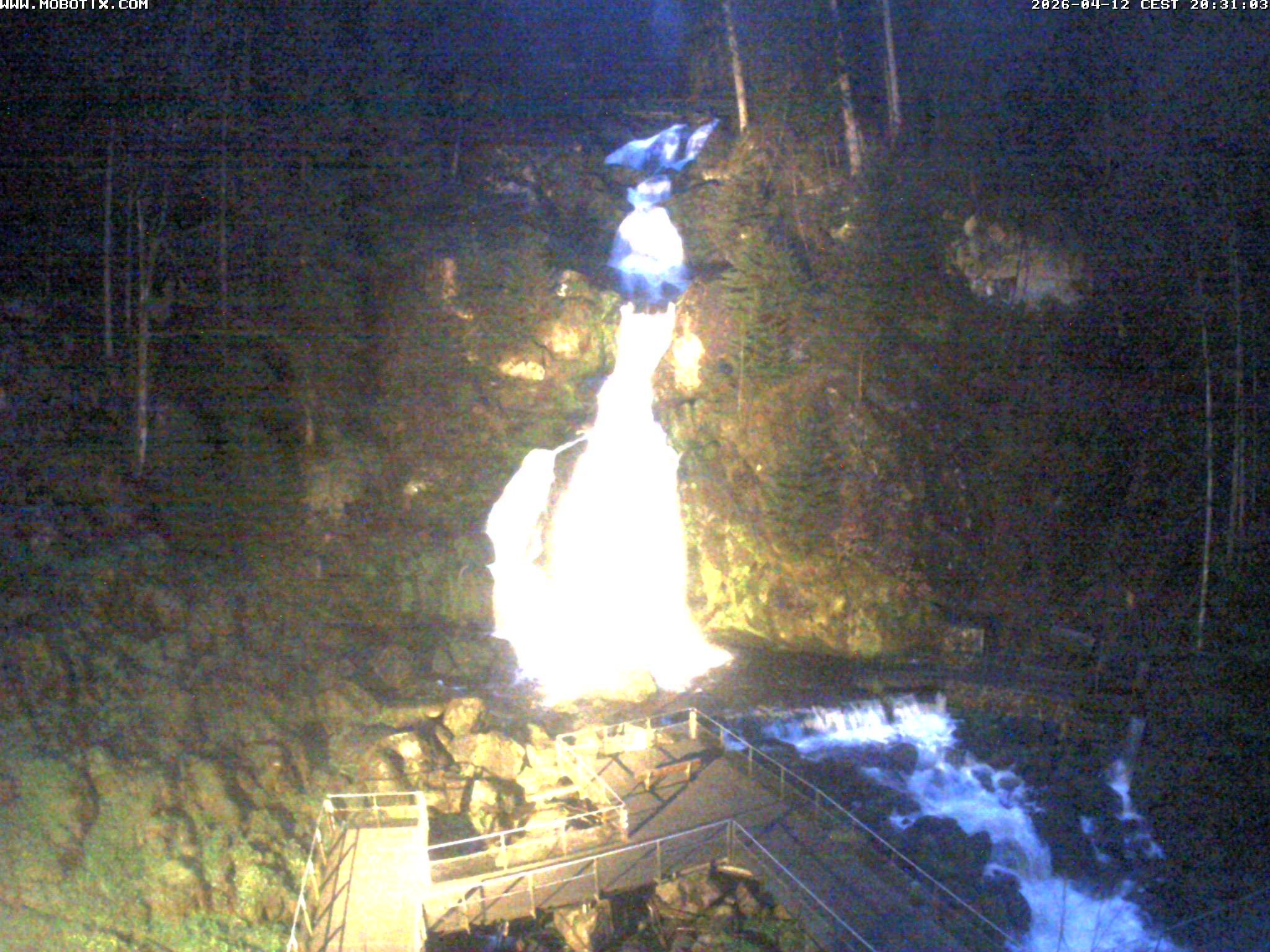 Archiv Foto Webcam Triberg Wasserfälle im Schwarzwald