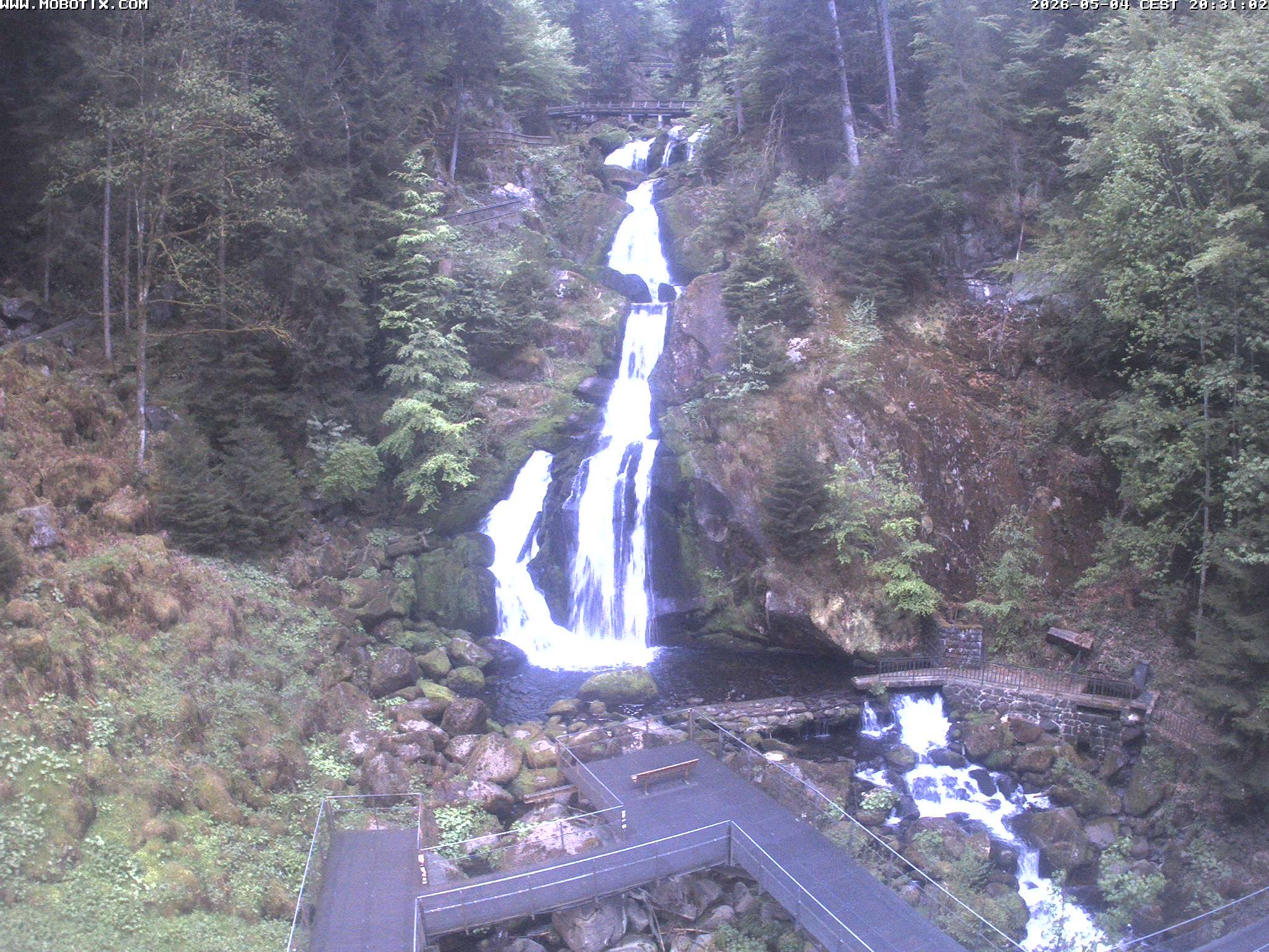 Archiv Foto Webcam Triberg Wasserfälle im Schwarzwald